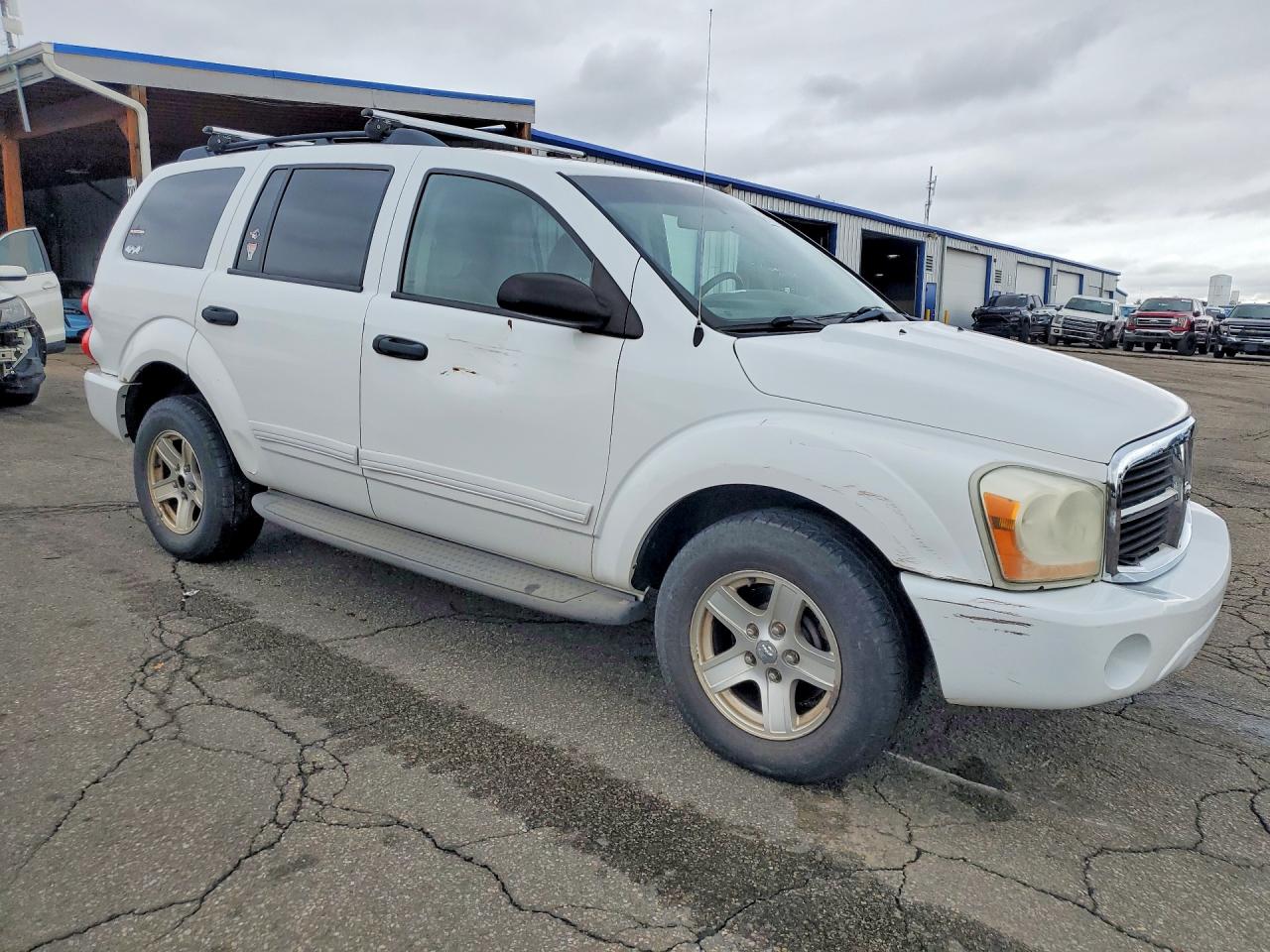 2004 Dodge Durango Slt White vin: 1D4HB48N94F107509