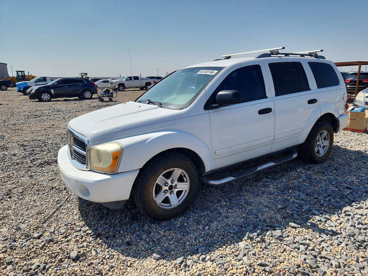 2004 Dodge Durango Slt White vin: 1D4HB48N94F204662