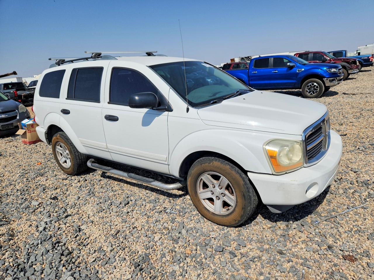2004 Dodge Durango Slt White vin: 1D4HB48N94F204662