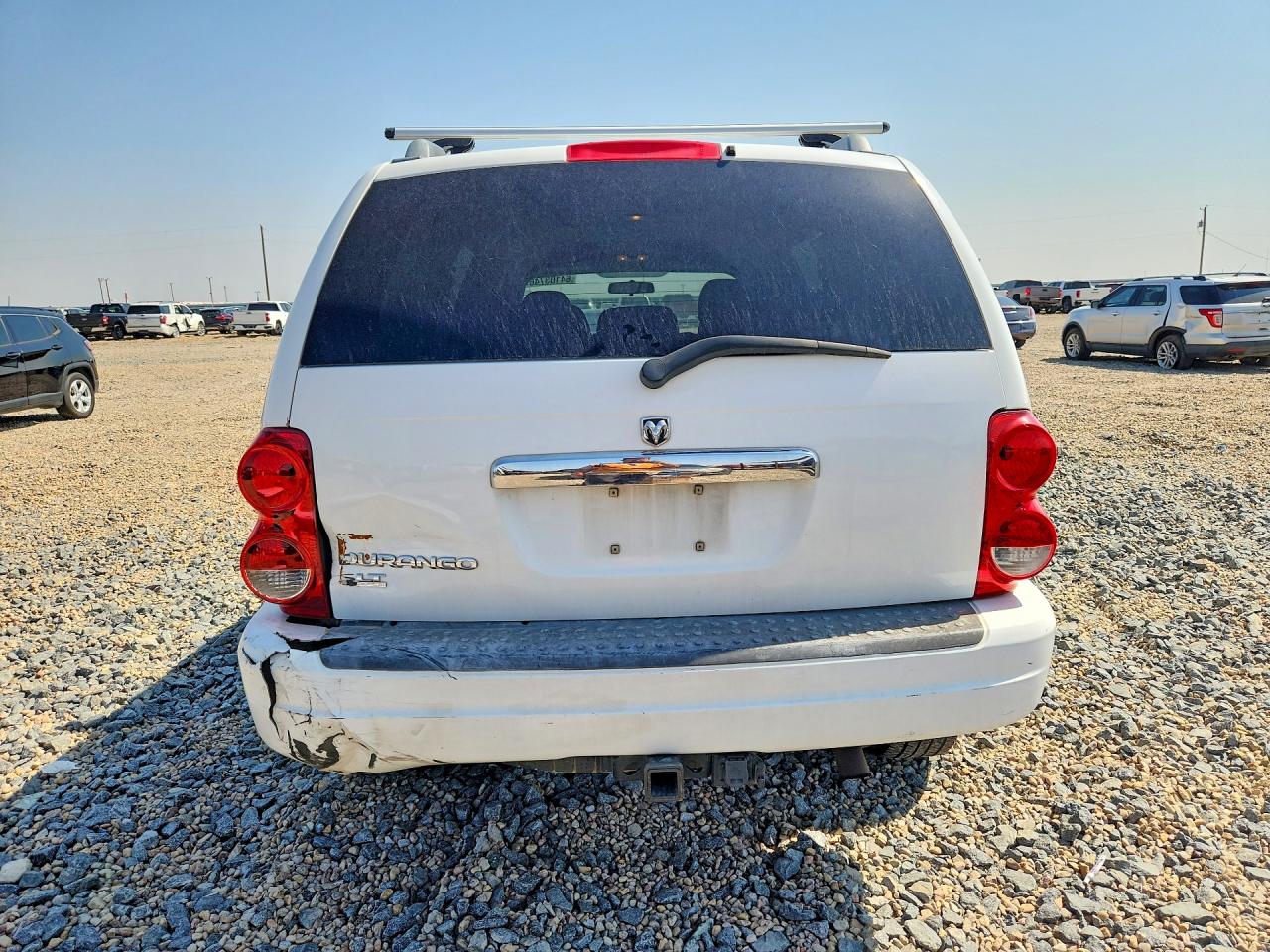 2004 Dodge Durango Slt White vin: 1D4HB48N94F204662
