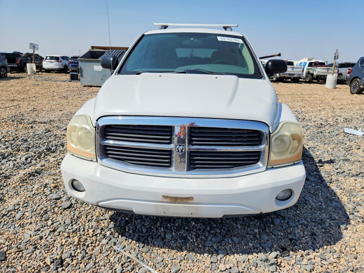 2004 Dodge Durango Slt White vin: 1D4HB48N94F204662