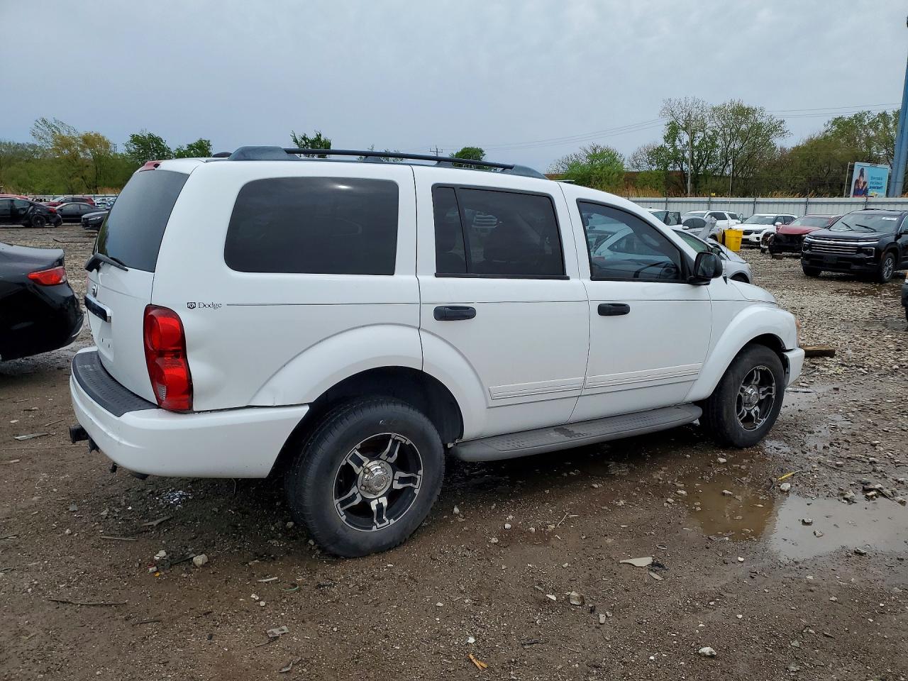 2005 Dodge Durango Белый vin: 1D4HB48N95F601144