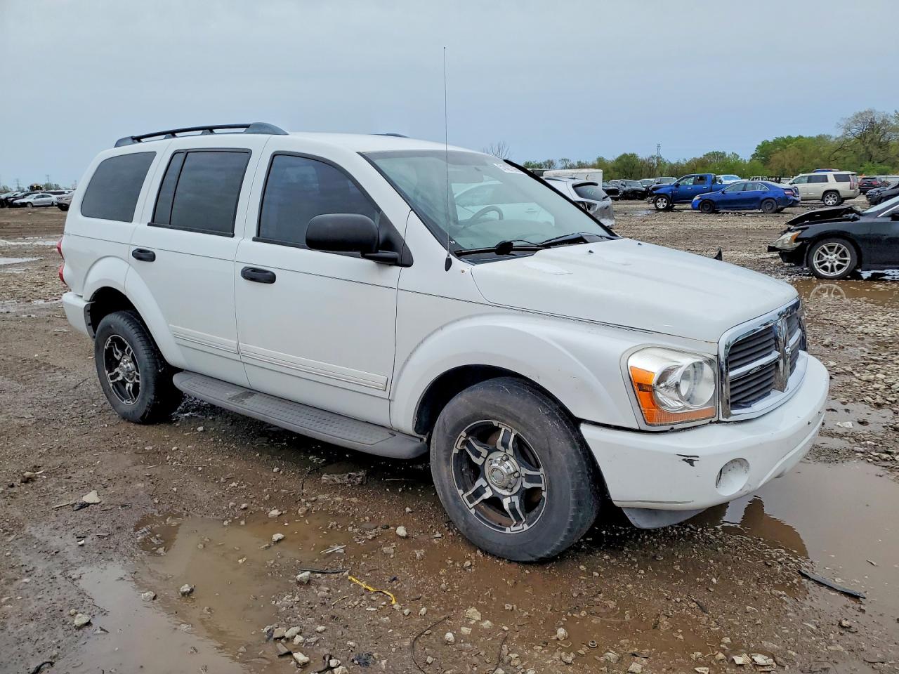 2005 Dodge Durango Белый vin: 1D4HB48N95F601144