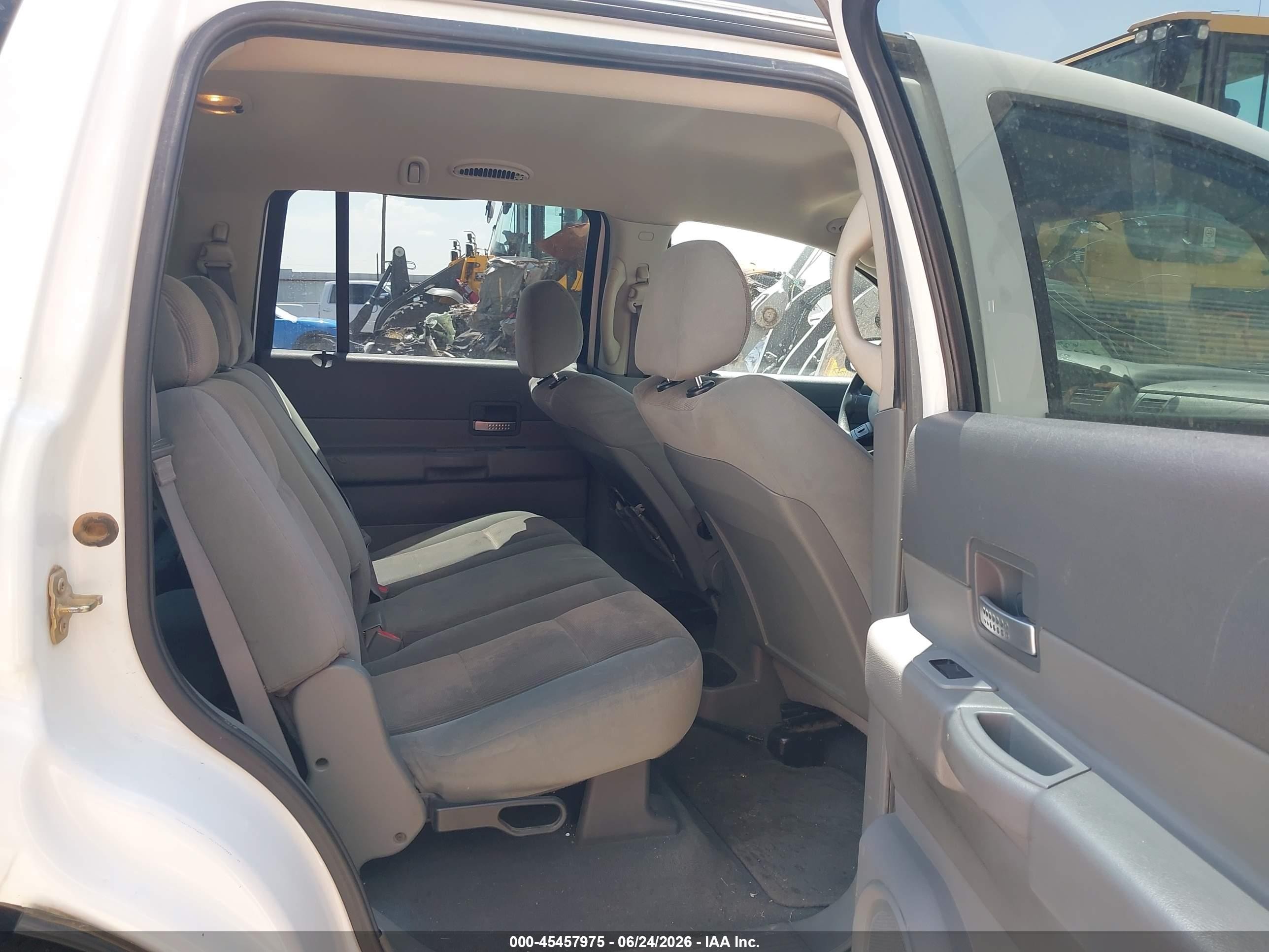 2005 Dodge Durango Slt White vin: 1D4HB48NX5F535753