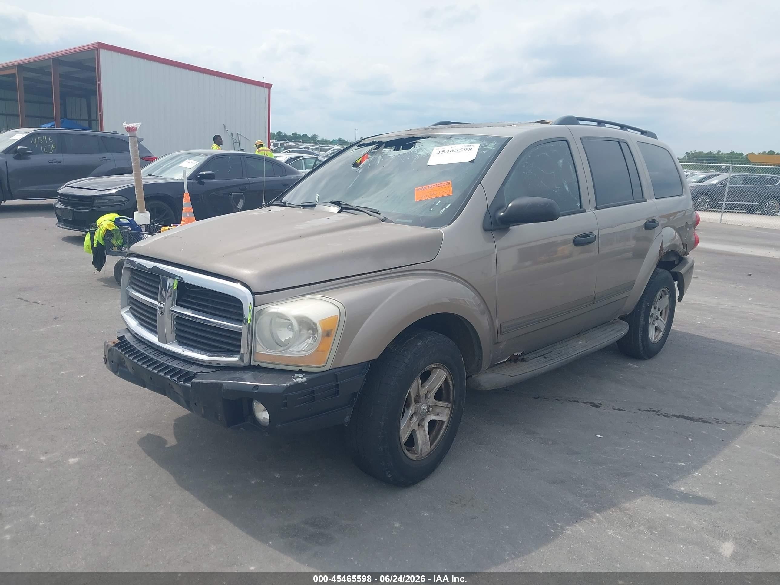 2005 Dodge Durango Slt Pewter vin: 1D4HB48NX5F557784
