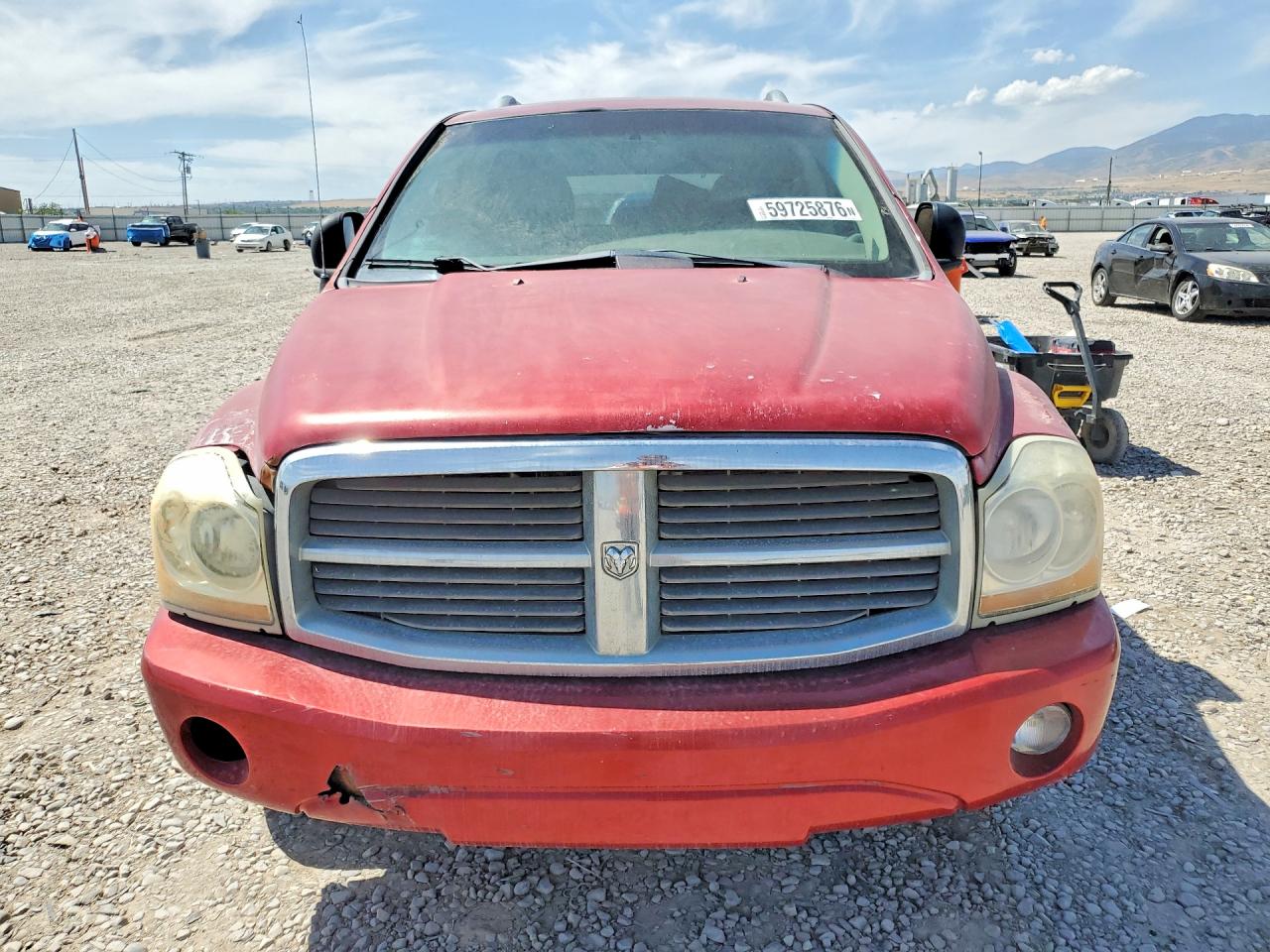 2006 Dodge Durango Limited Red vin: 1D4HB58216F169792