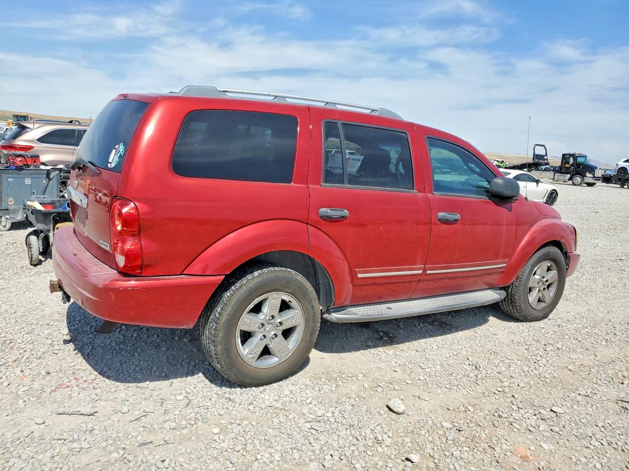 2006 Dodge Durango Limited Red vin: 1D4HB58216F169792