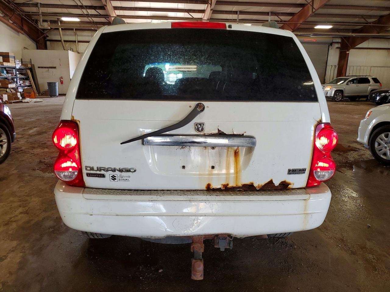 2006 Dodge Durango Limited White vin: 1D4HB58246F112115