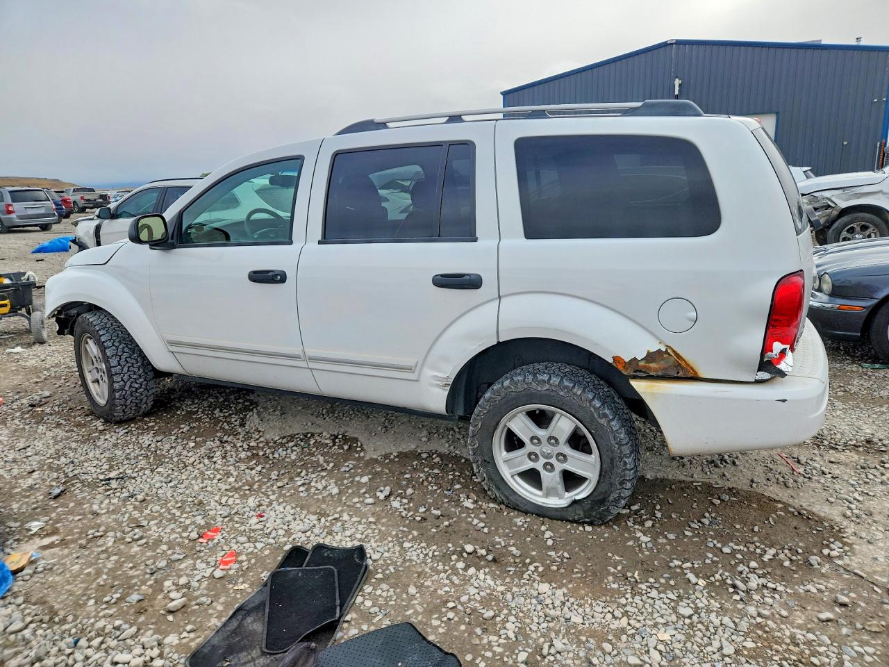 2006 Dodge Durango Limited White vin: 1D4HB58266F140623