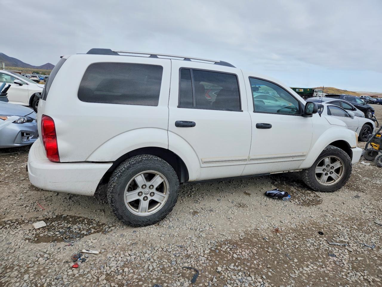 2006 Dodge Durango Limited White vin: 1D4HB58266F140623