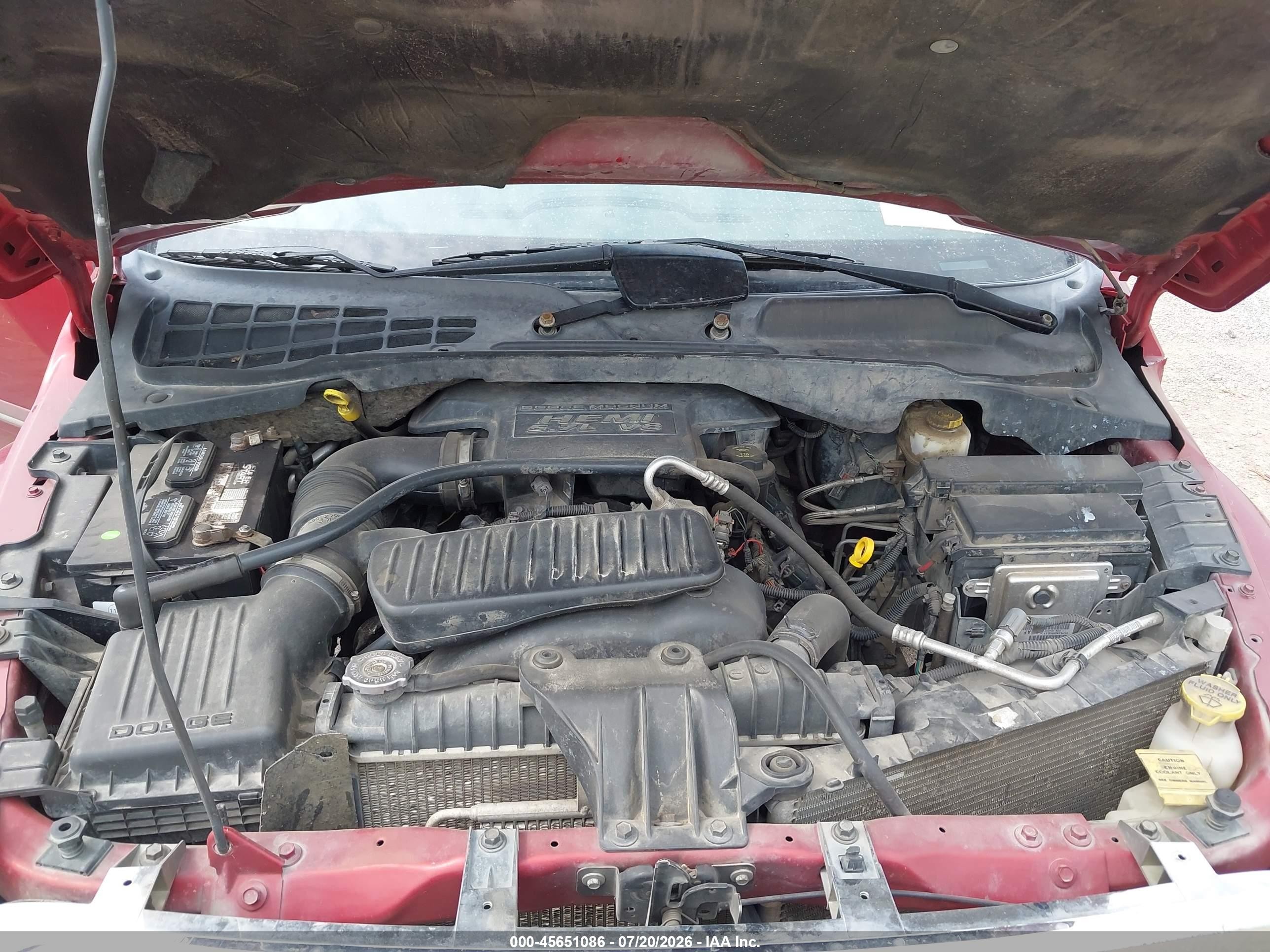 2006 Dodge Durango Limited Red vin: 1D4HB58296F127967