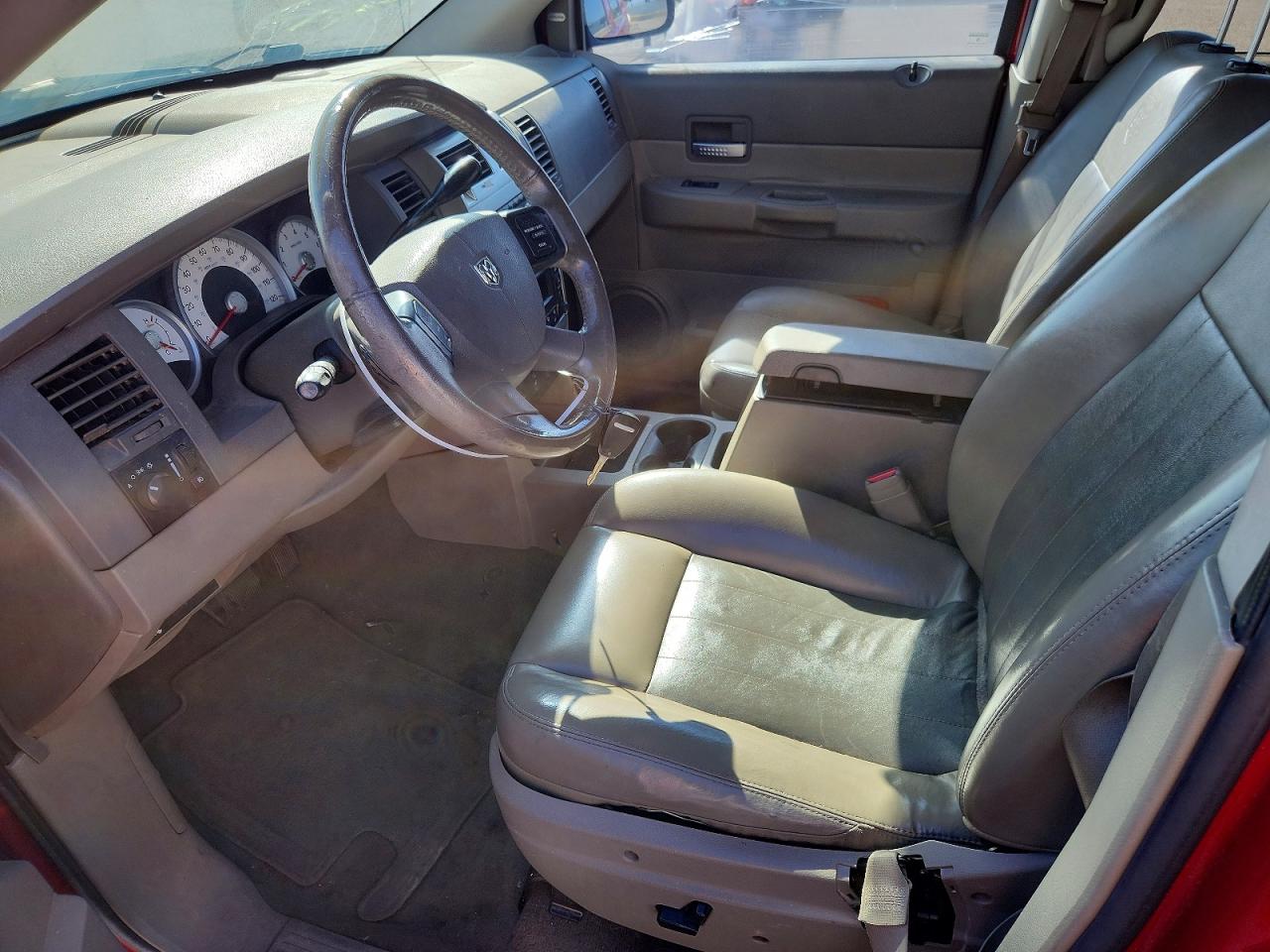2006 Dodge Durango Limited Red vin: 1D4HB582X6F105198