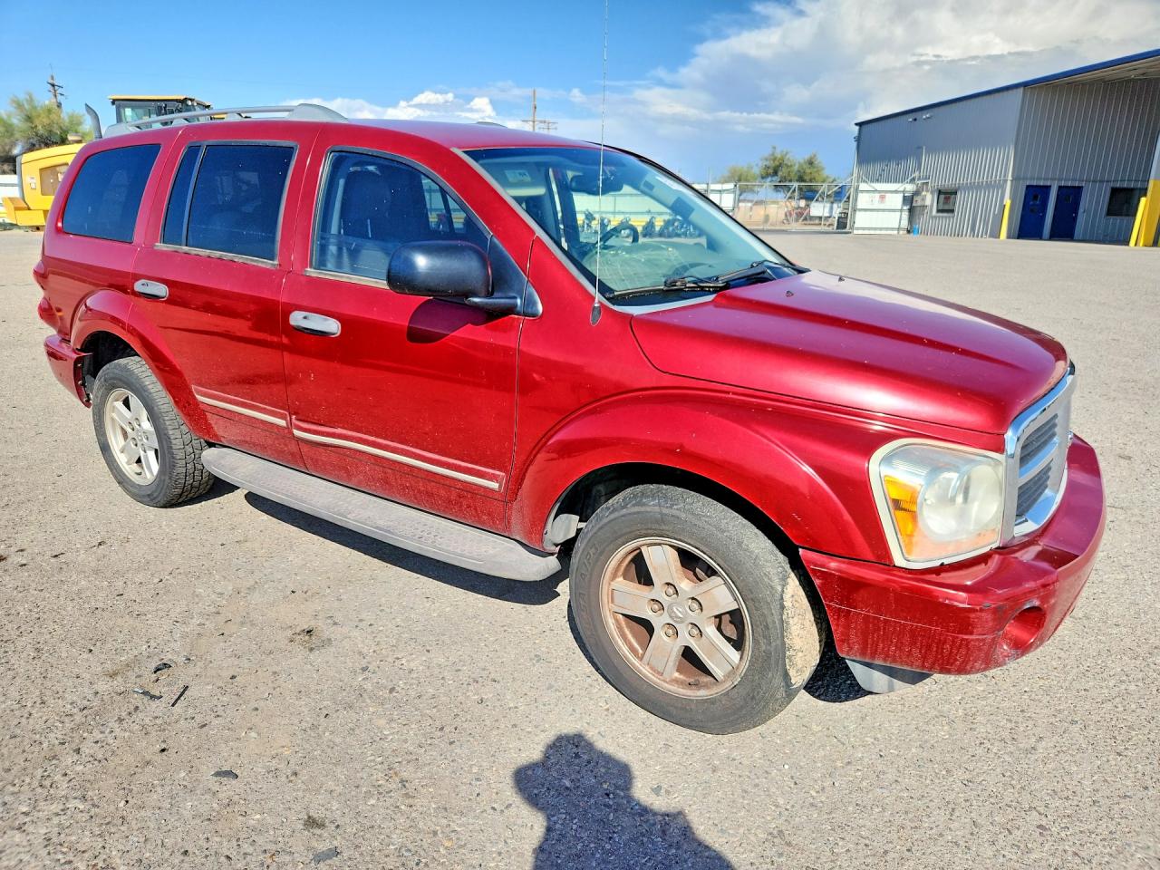 2006 Dodge Durango Limited Red vin: 1D4HB582X6F105198