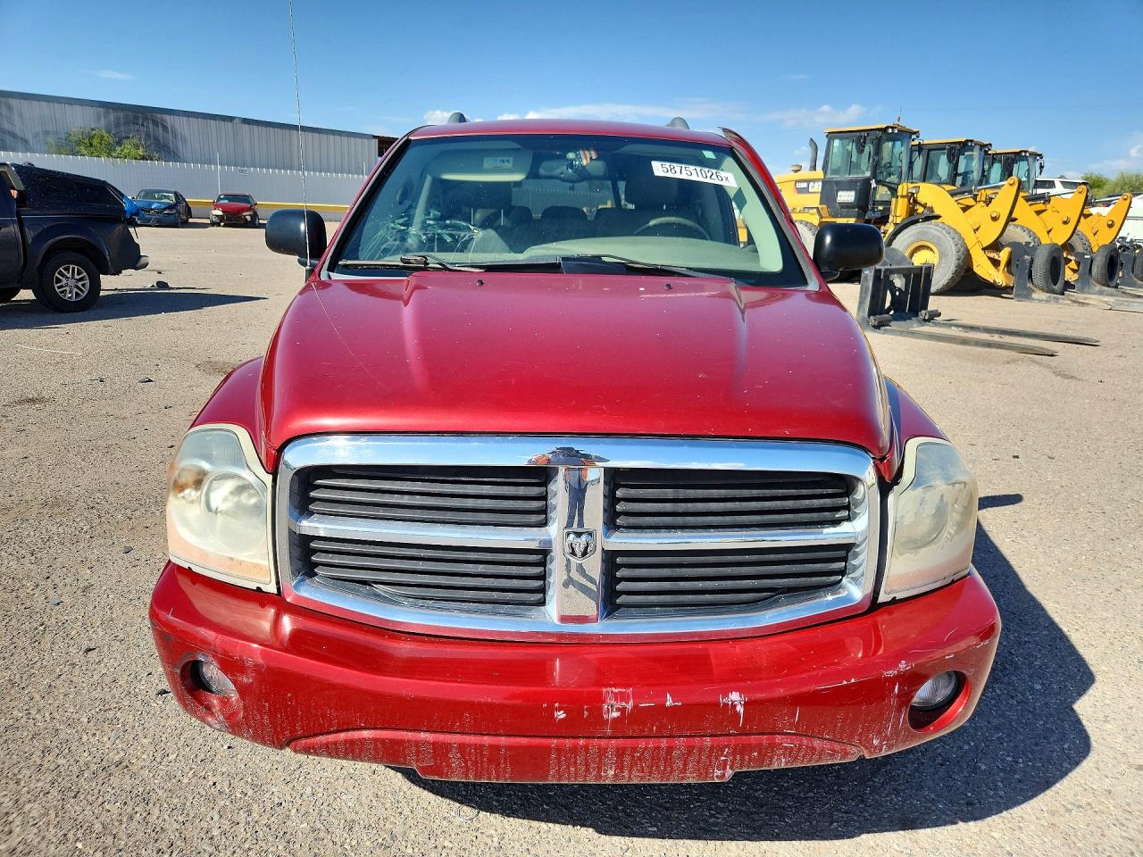 2006 Dodge Durango Limited Red vin: 1D4HB582X6F105198