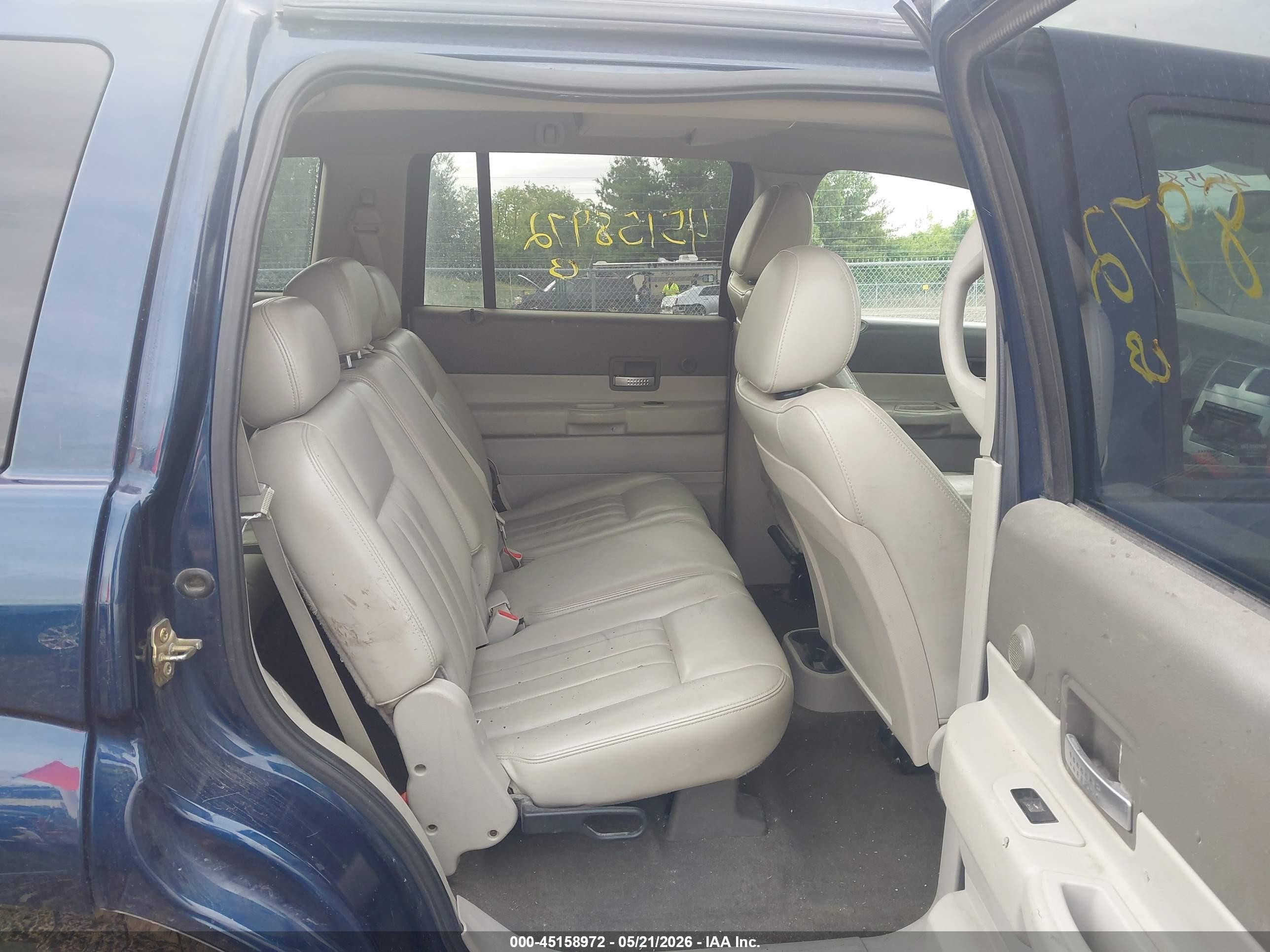 2005 Dodge Durango Limited Blue vin: 1D4HB58D35F531699