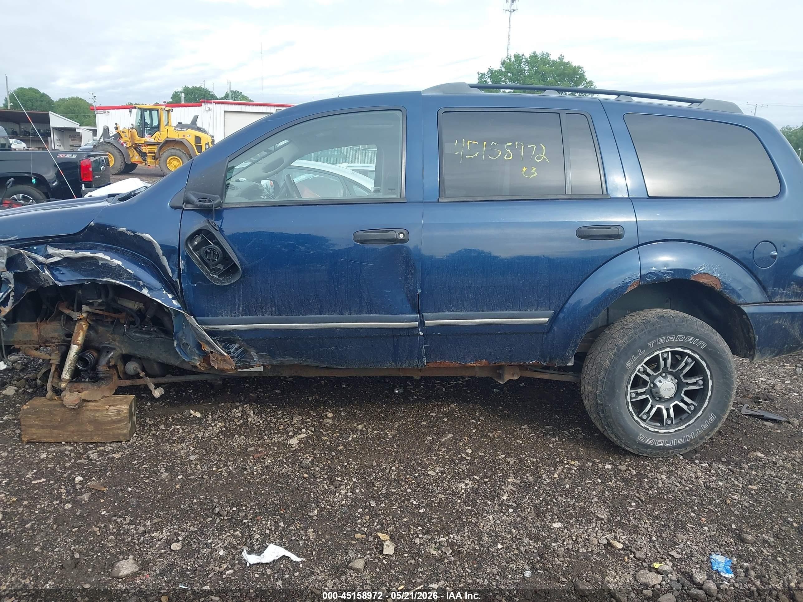 2005 Dodge Durango Limited Blue vin: 1D4HB58D35F531699