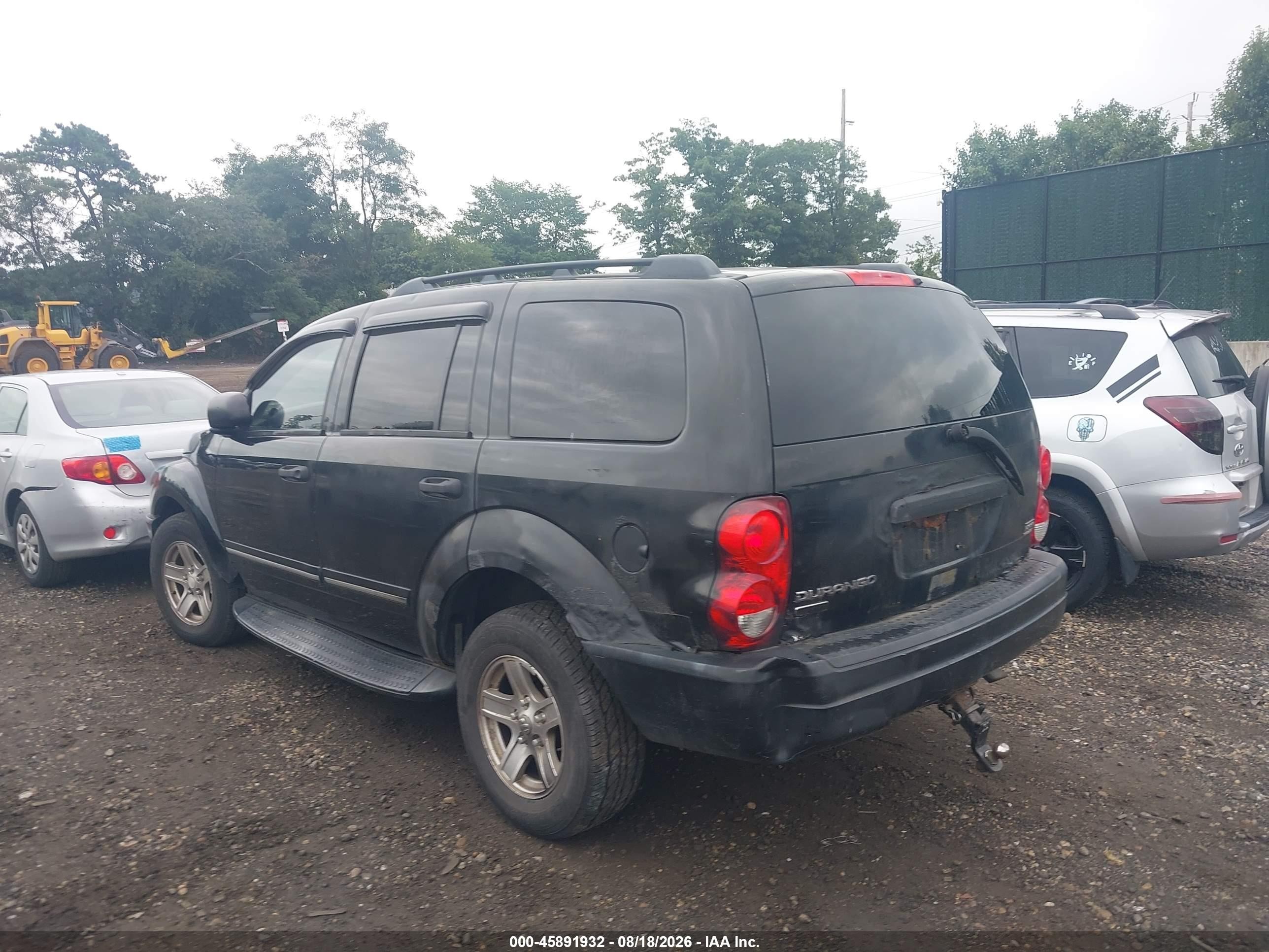 2005 Dodge Durango Limited Black vin: 1D4HB58D35F609835