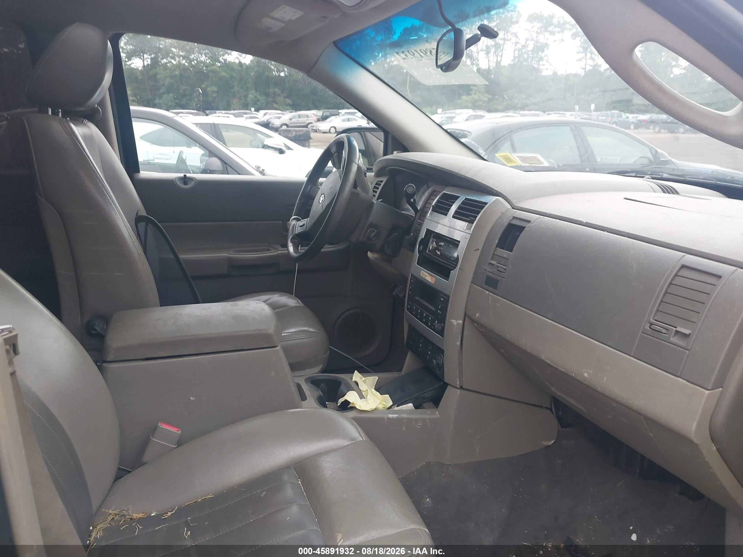 2005 Dodge Durango Limited Black vin: 1D4HB58D35F609835