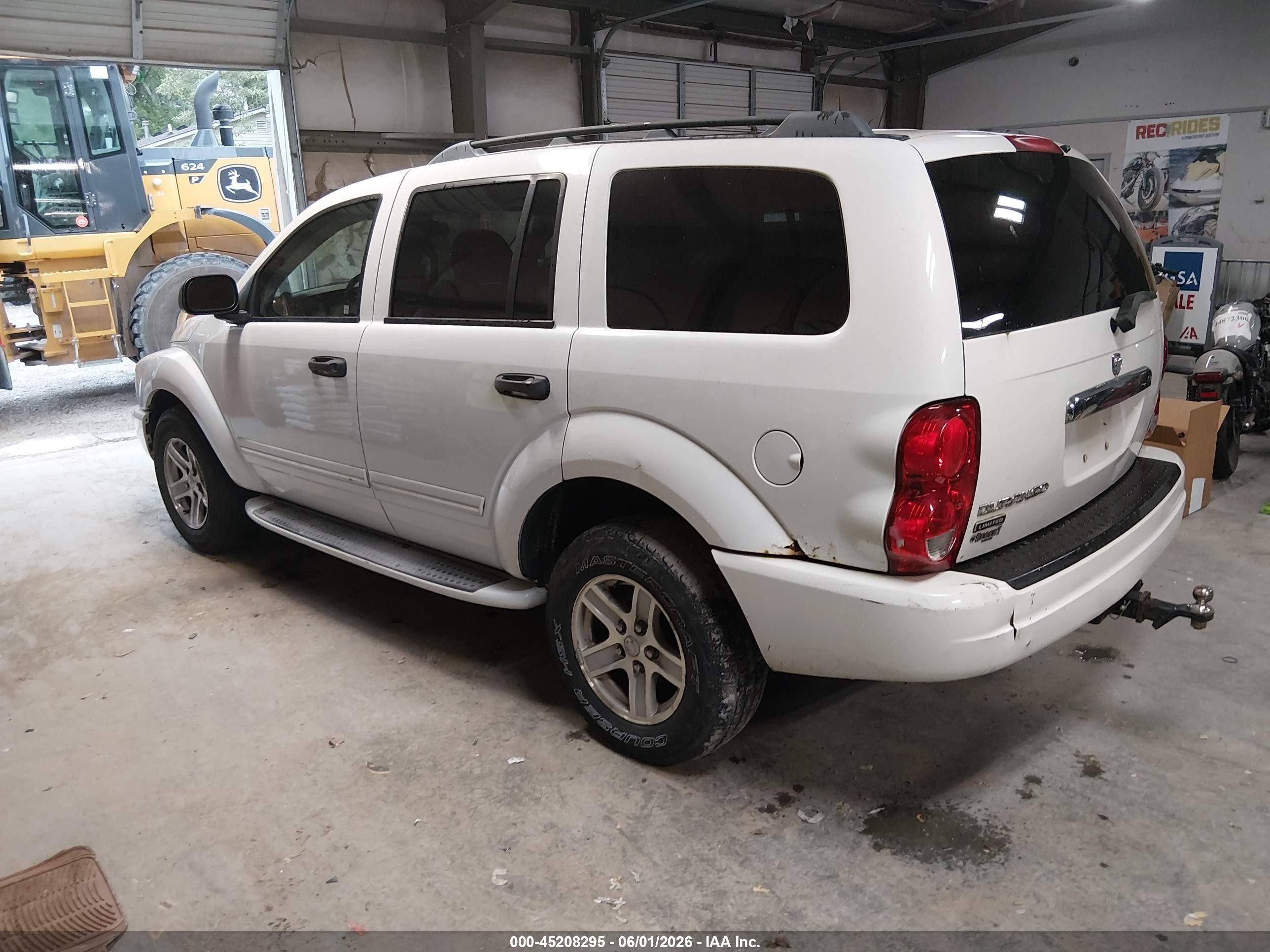 2005 Dodge Durango Limited White vin: 1D4HB58D85F518754