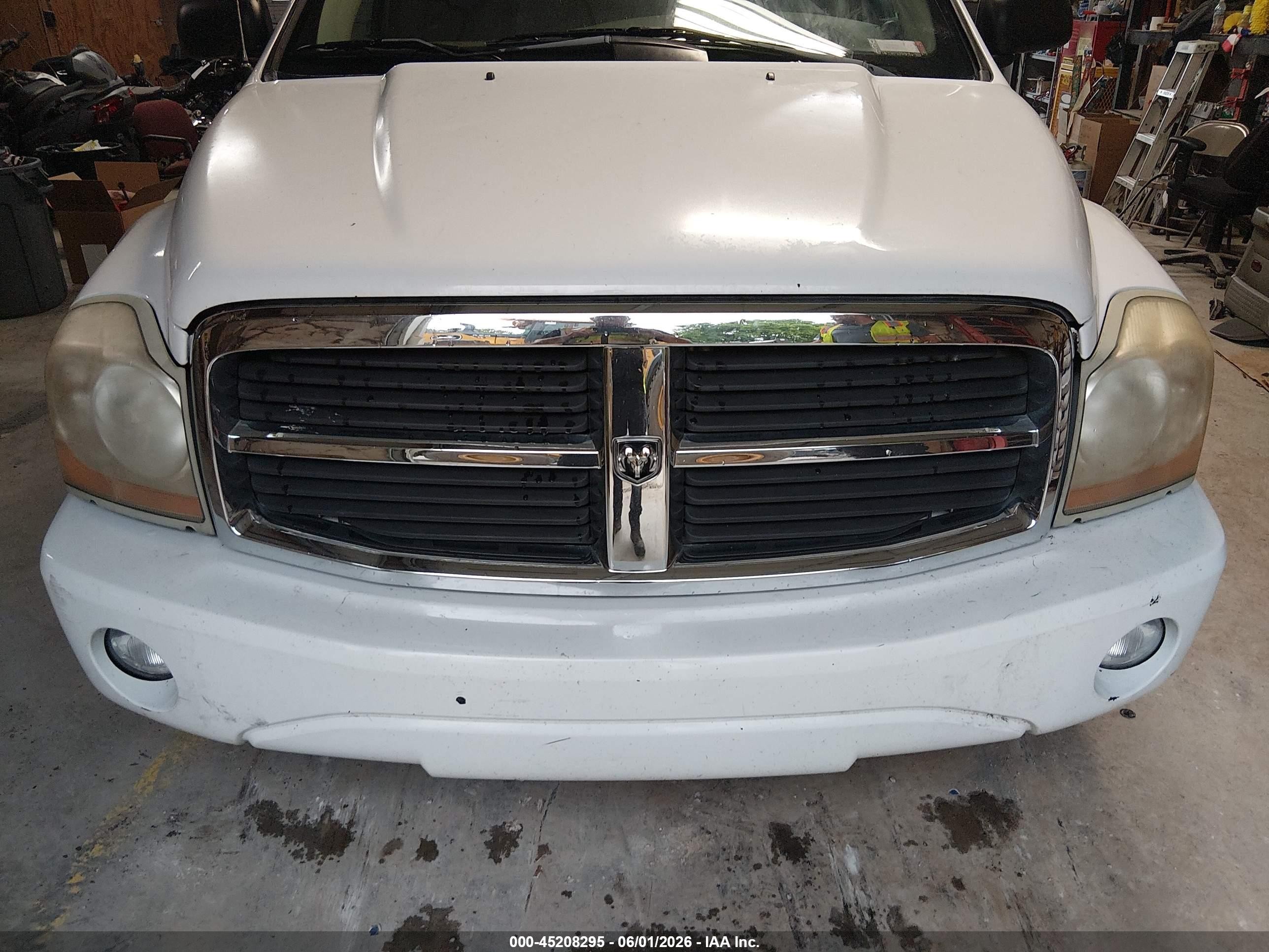 2005 Dodge Durango Limited White vin: 1D4HB58D85F518754
