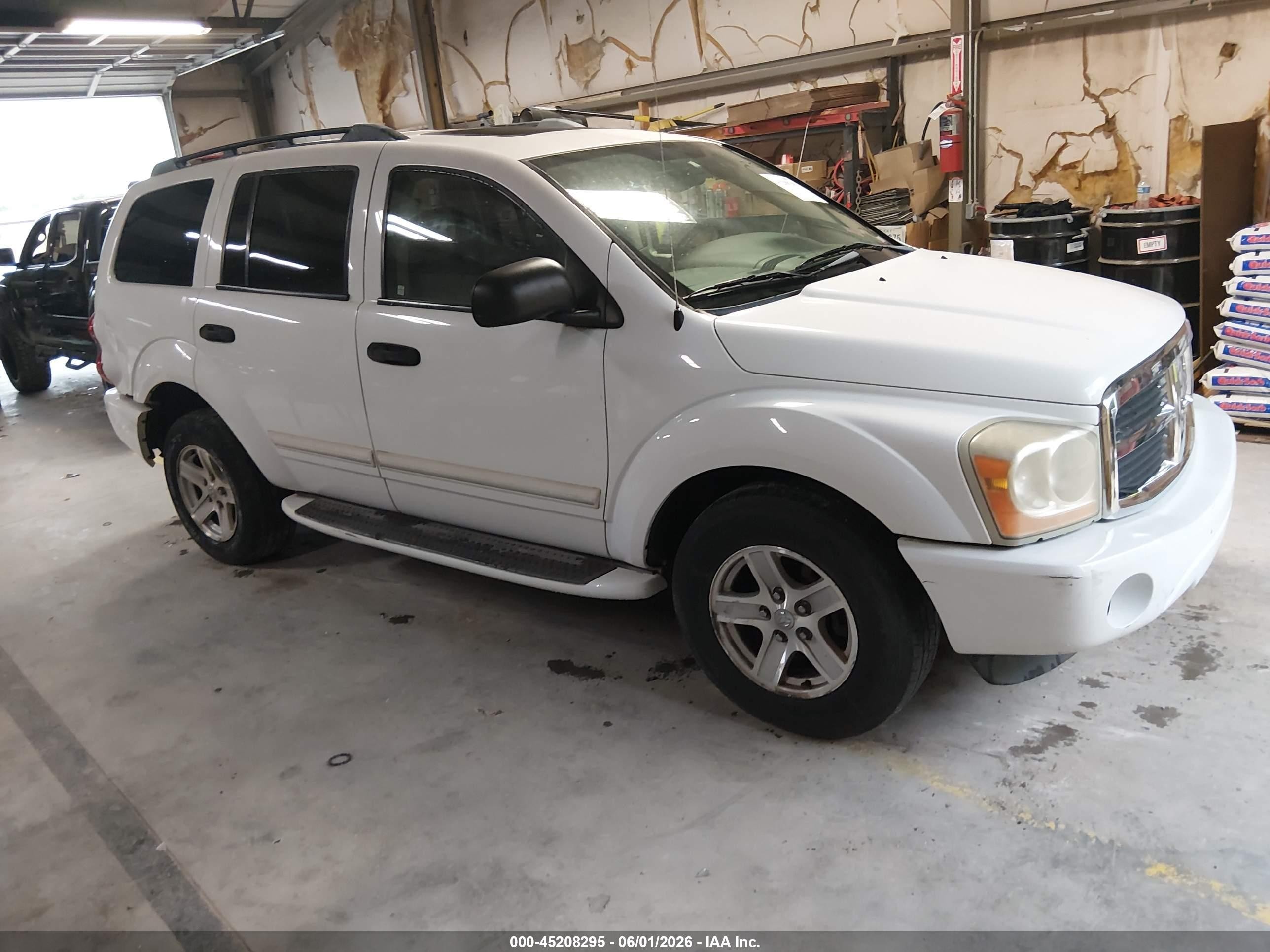 2005 Dodge Durango Limited White vin: 1D4HB58D85F518754