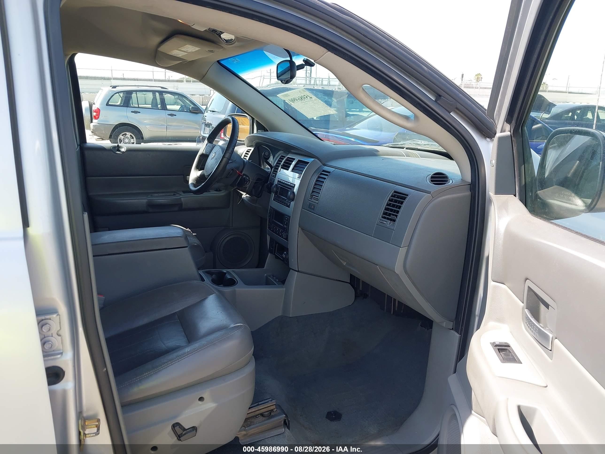 2004 Dodge Durango Limited Silver vin: 1D4HB58DX4F240681