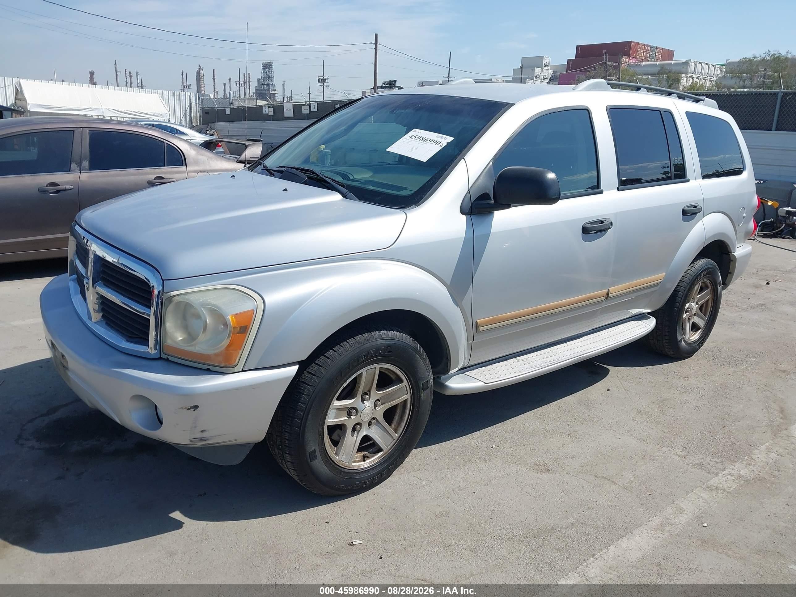 2004 Dodge Durango Limited Silver vin: 1D4HB58DX4F240681