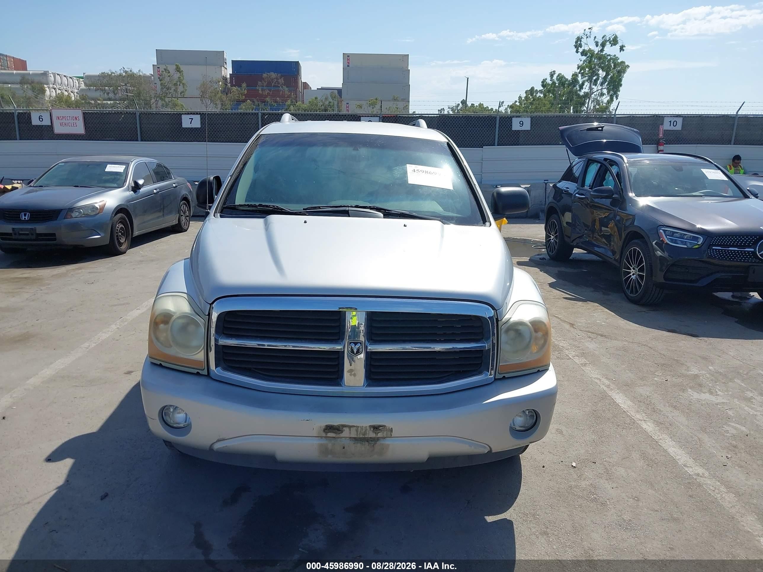 2004 Dodge Durango Limited Silver vin: 1D4HB58DX4F240681