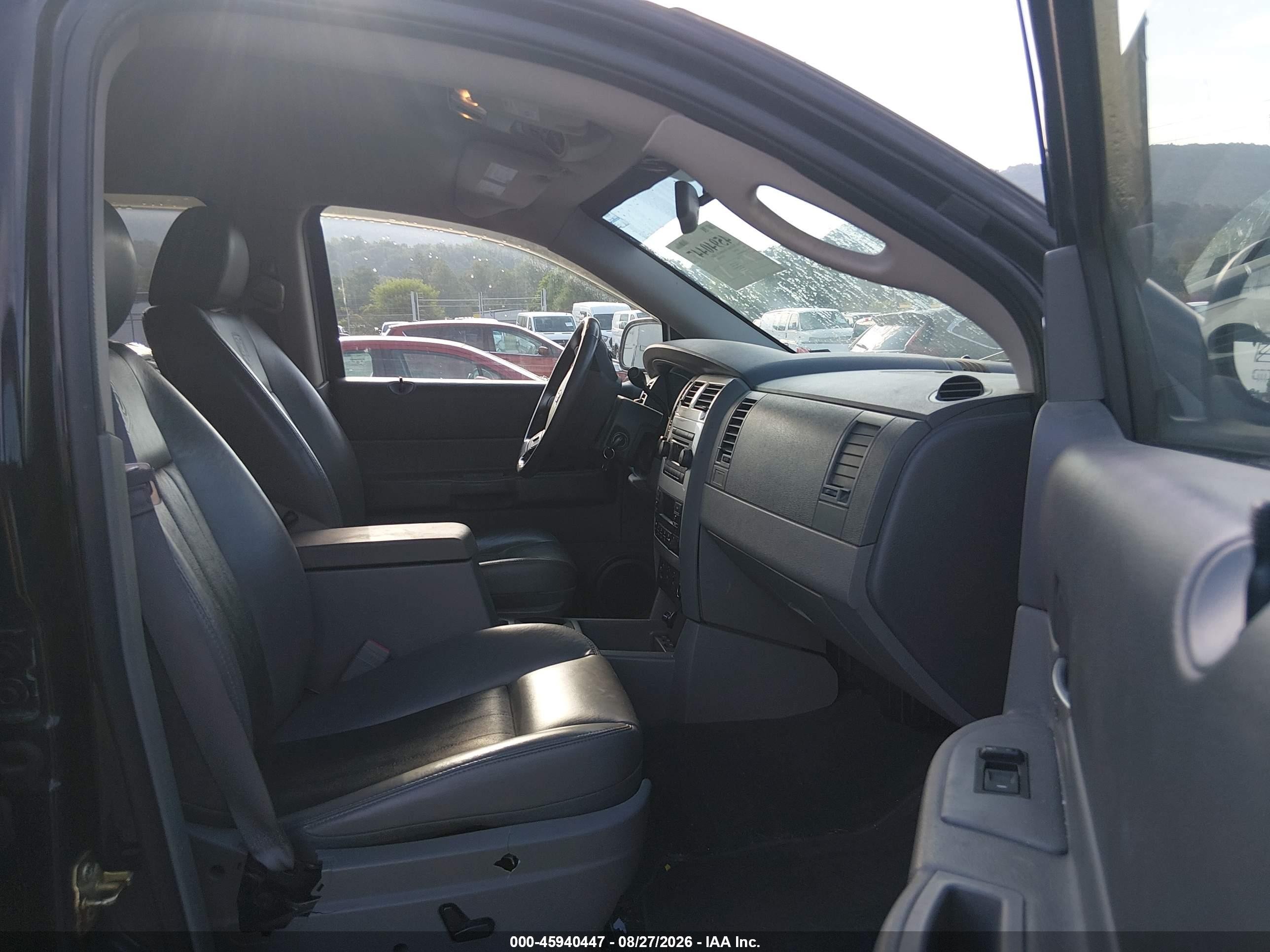 2006 Dodge Durango Limited Black vin: 1D4HB58N06F135188