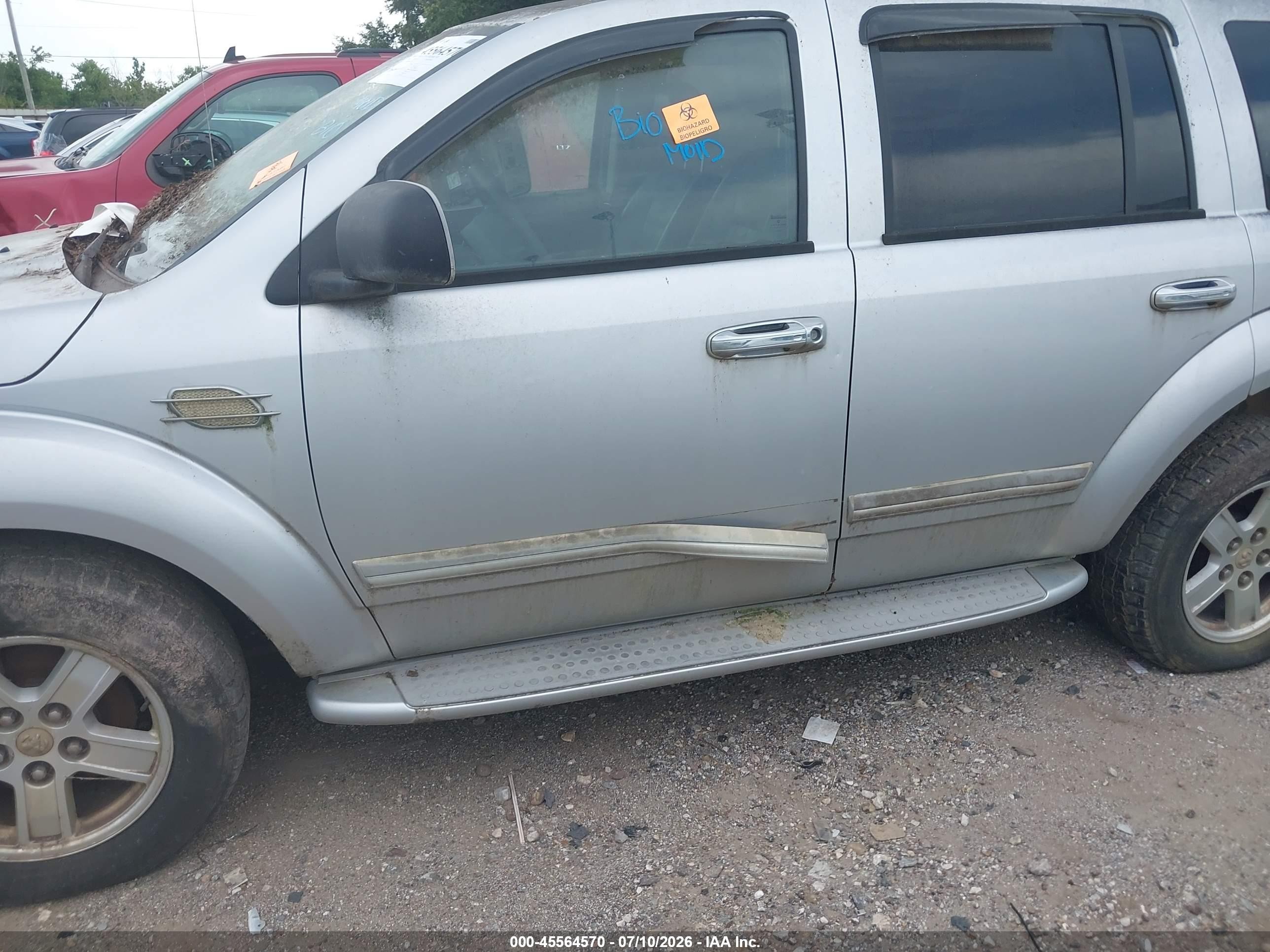 2006 Dodge Durango Limited Серебряный vin: 1D4HB58N76F139612