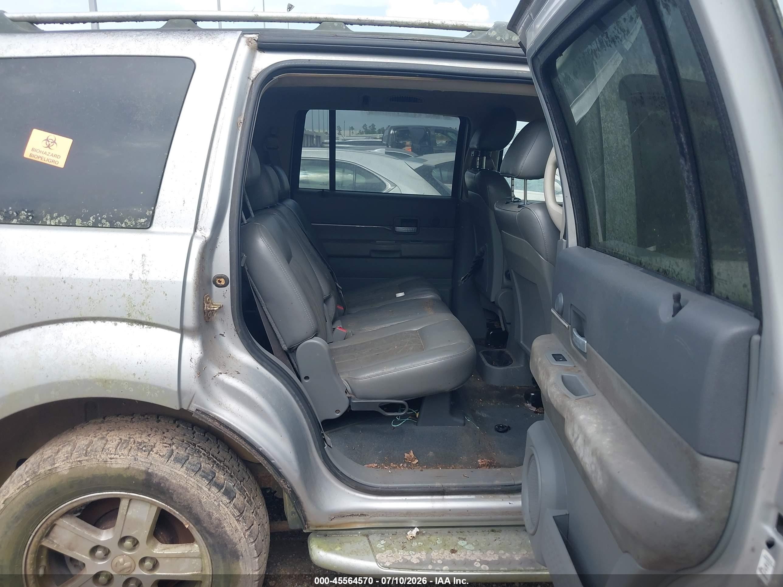 2006 Dodge Durango Limited Серебряный vin: 1D4HB58N76F139612