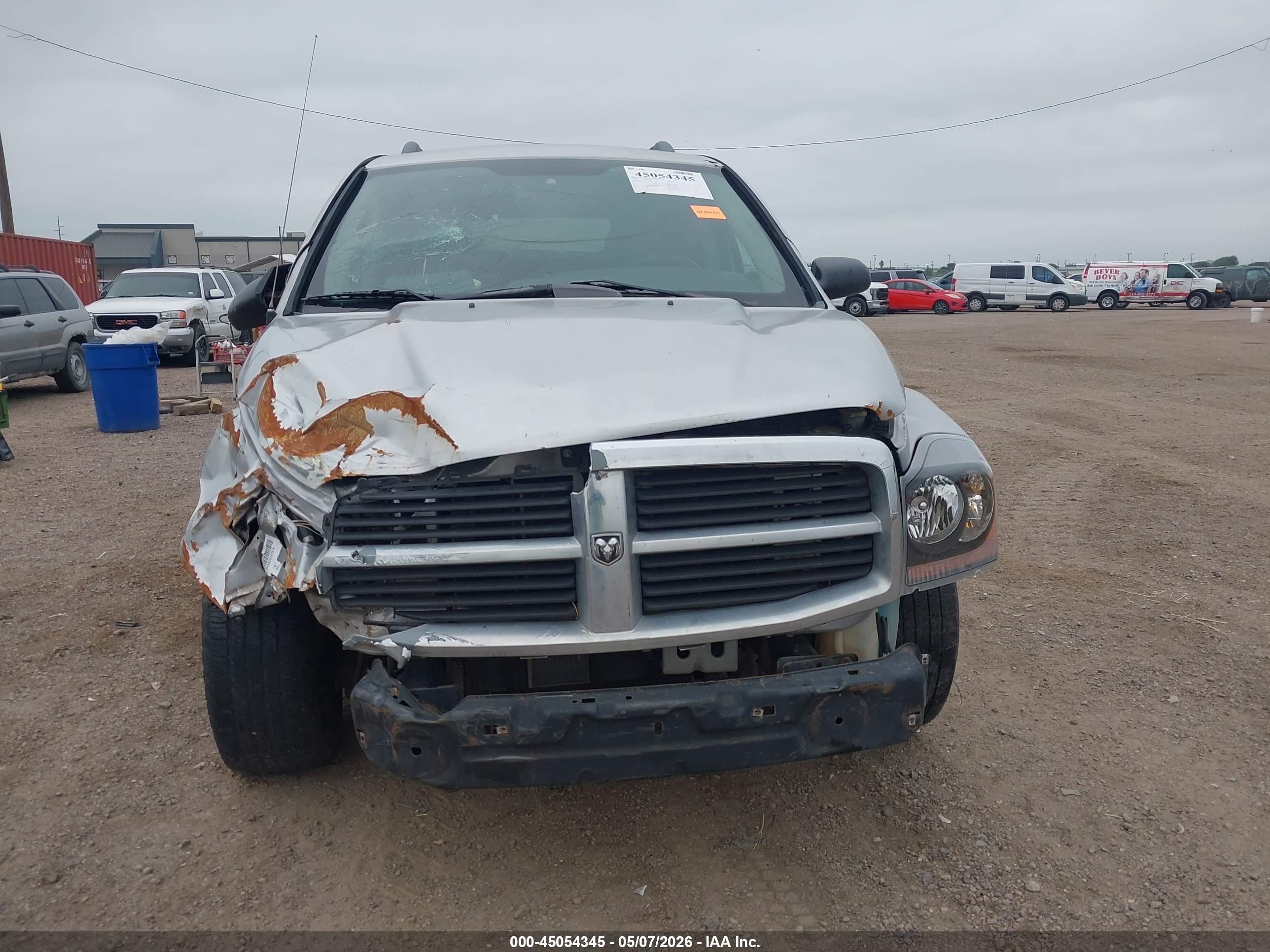 2006 Dodge Durango Sxt Silver vin: 1D4HD38K46F113893