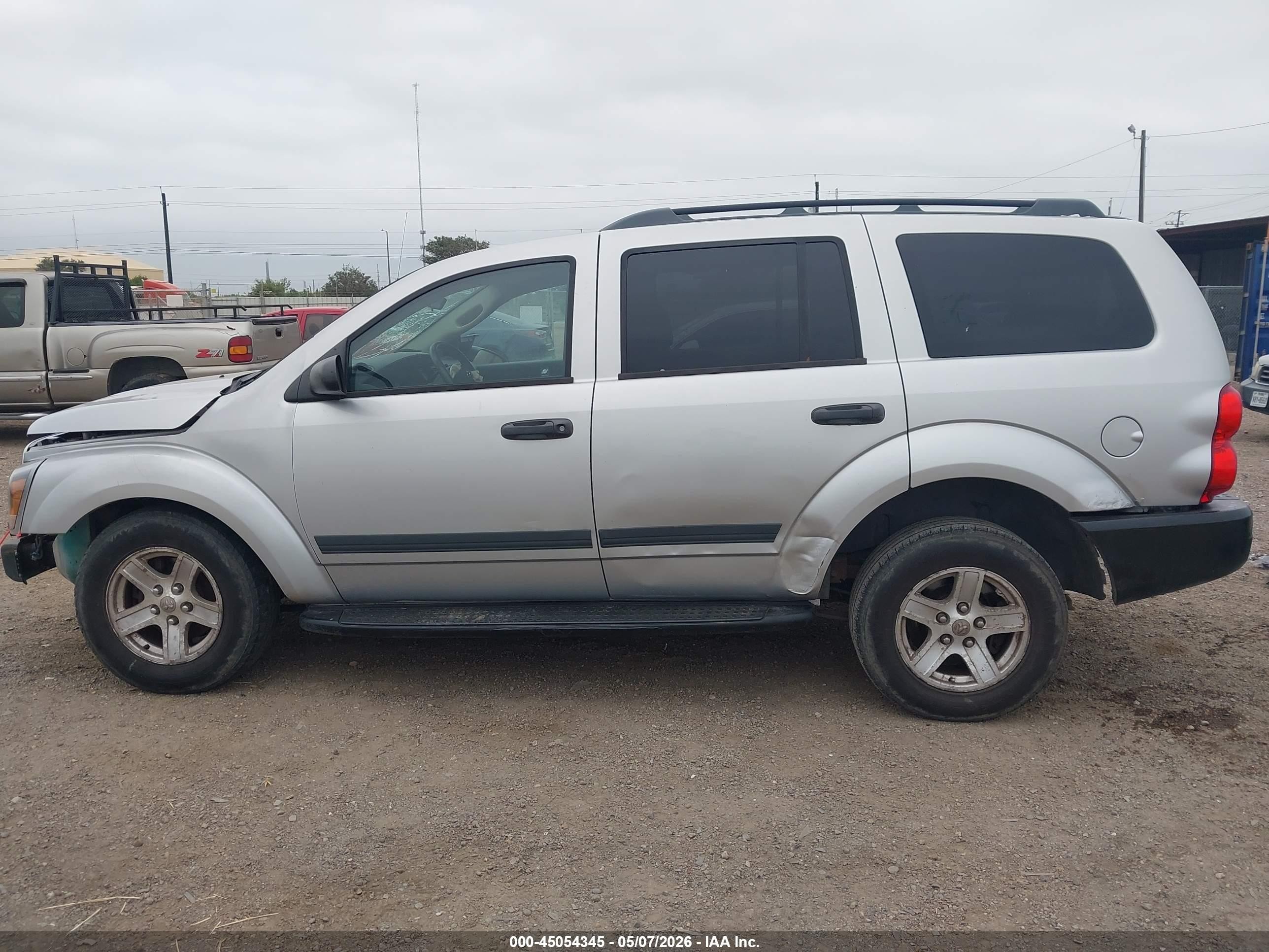 2006 Dodge Durango Sxt Silver vin: 1D4HD38K46F113893