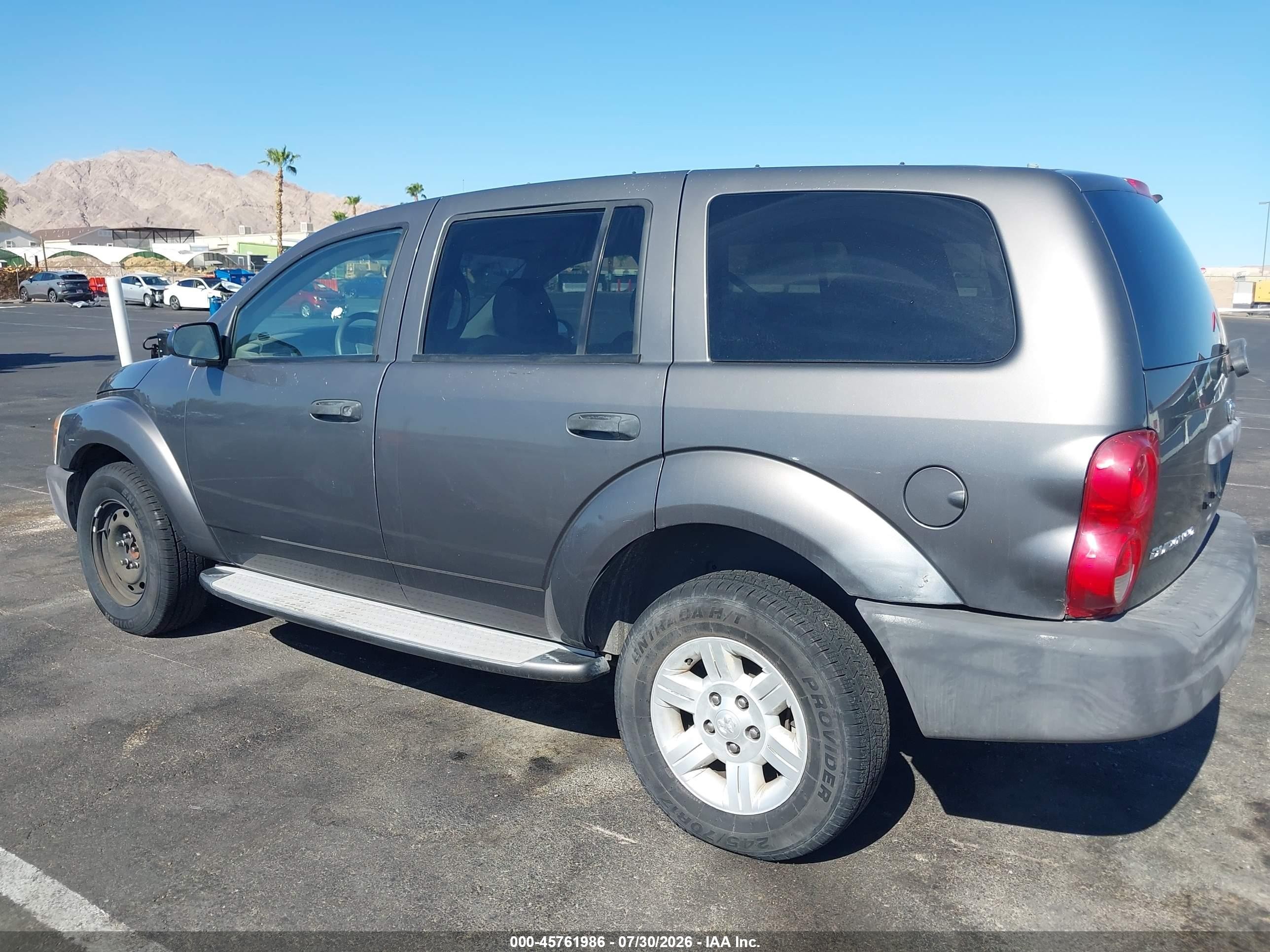 2004 Dodge Durango St Gray vin: 1D4HD38K64F115884