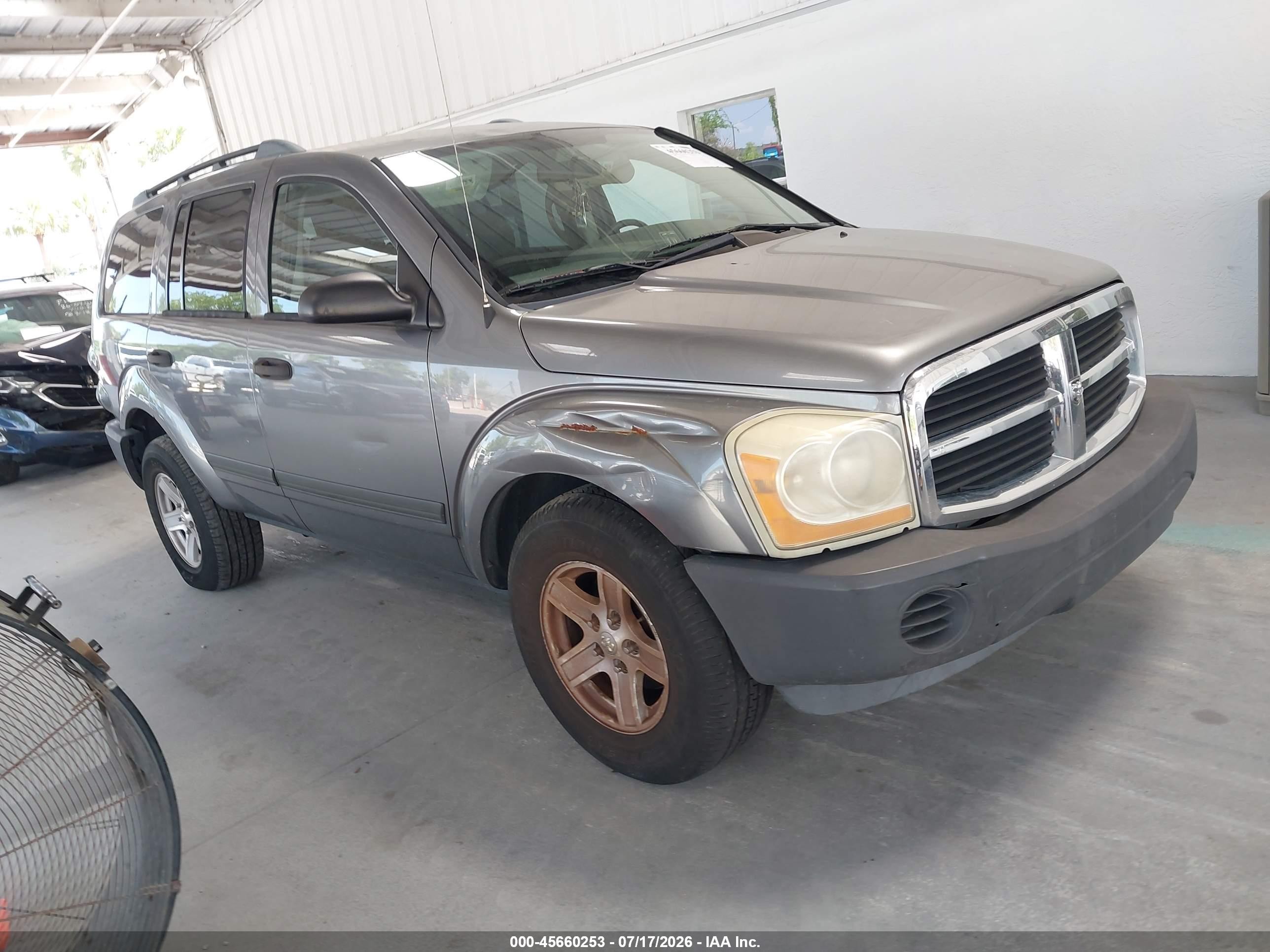 2006 Dodge Durango Sxt Gray vin: 1D4HD38K66F187588