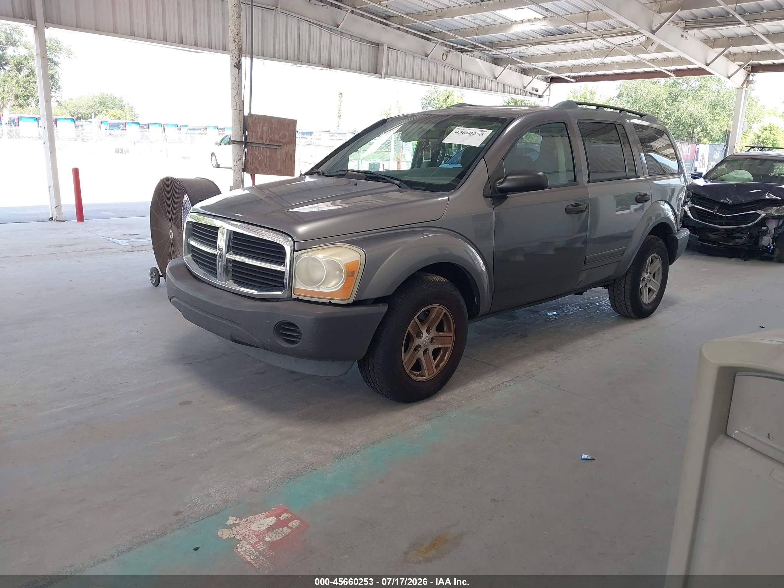 2006 Dodge Durango Sxt Gray vin: 1D4HD38K66F187588
