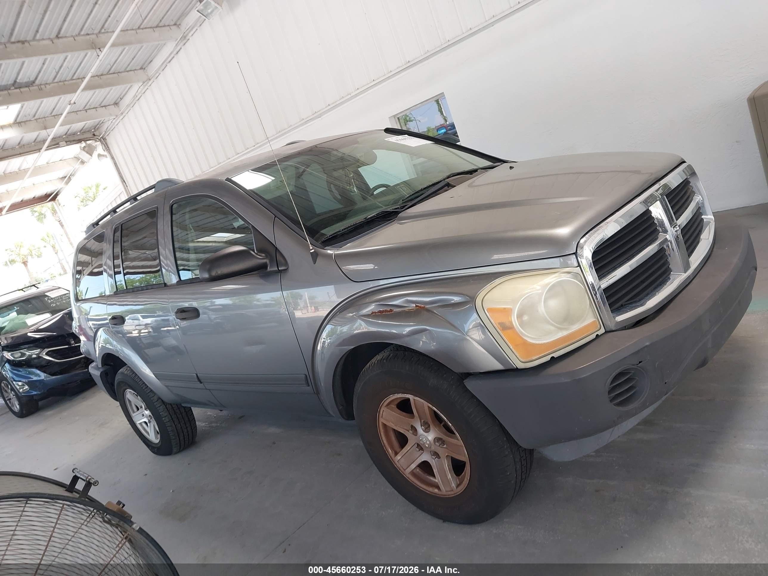 2006 Dodge Durango Sxt Gray vin: 1D4HD38K66F187588