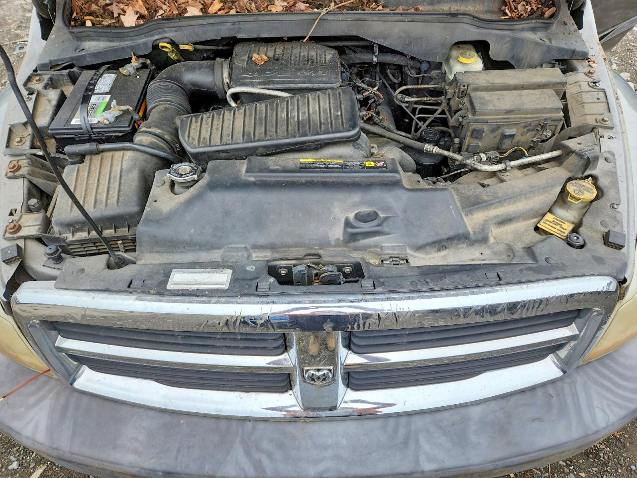 2005 Dodge Durango Gray vin: 1D4HD38K95F506173