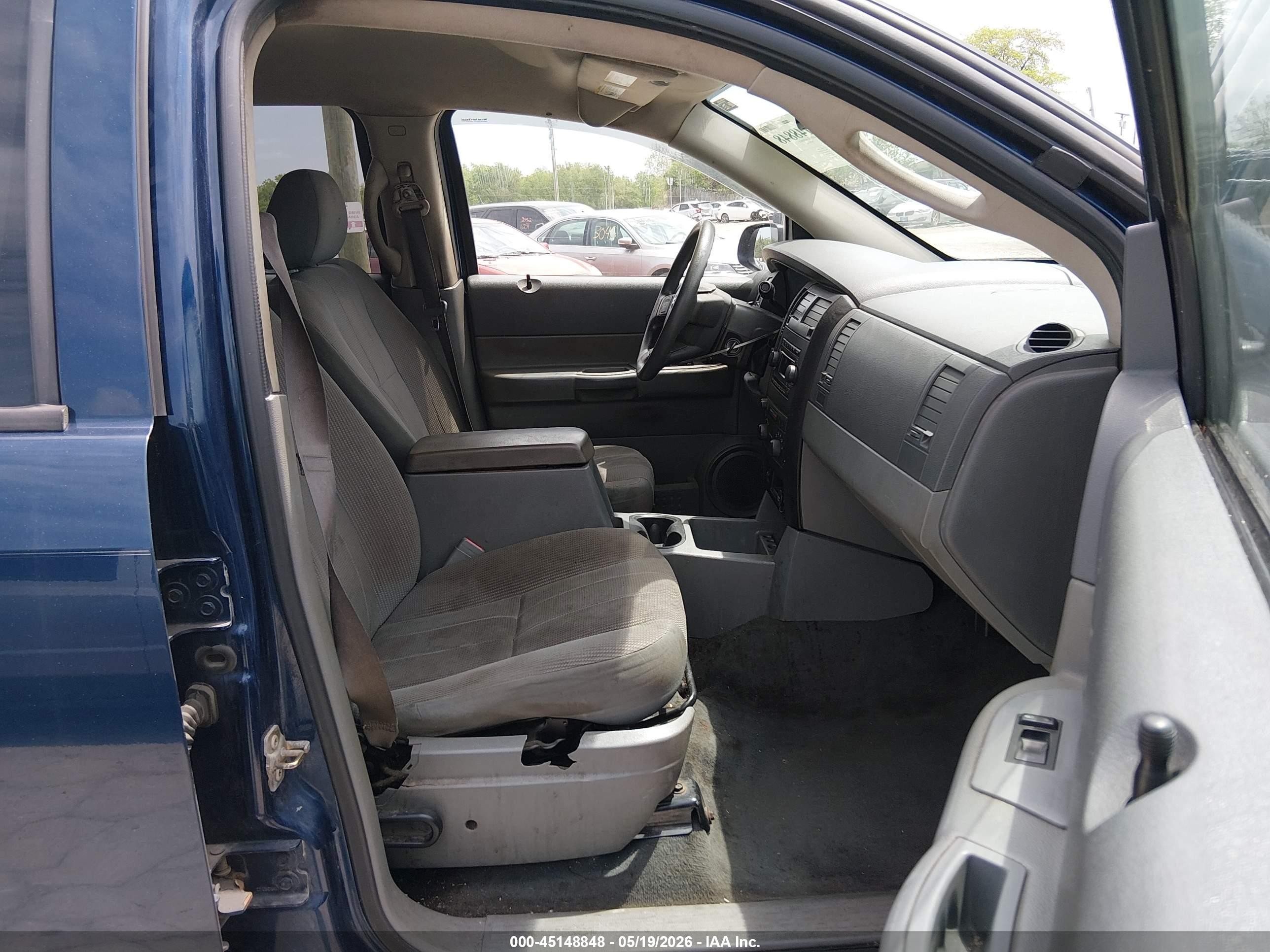 2005 Dodge Durango St Blue vin: 1D4HD38KX5F527811