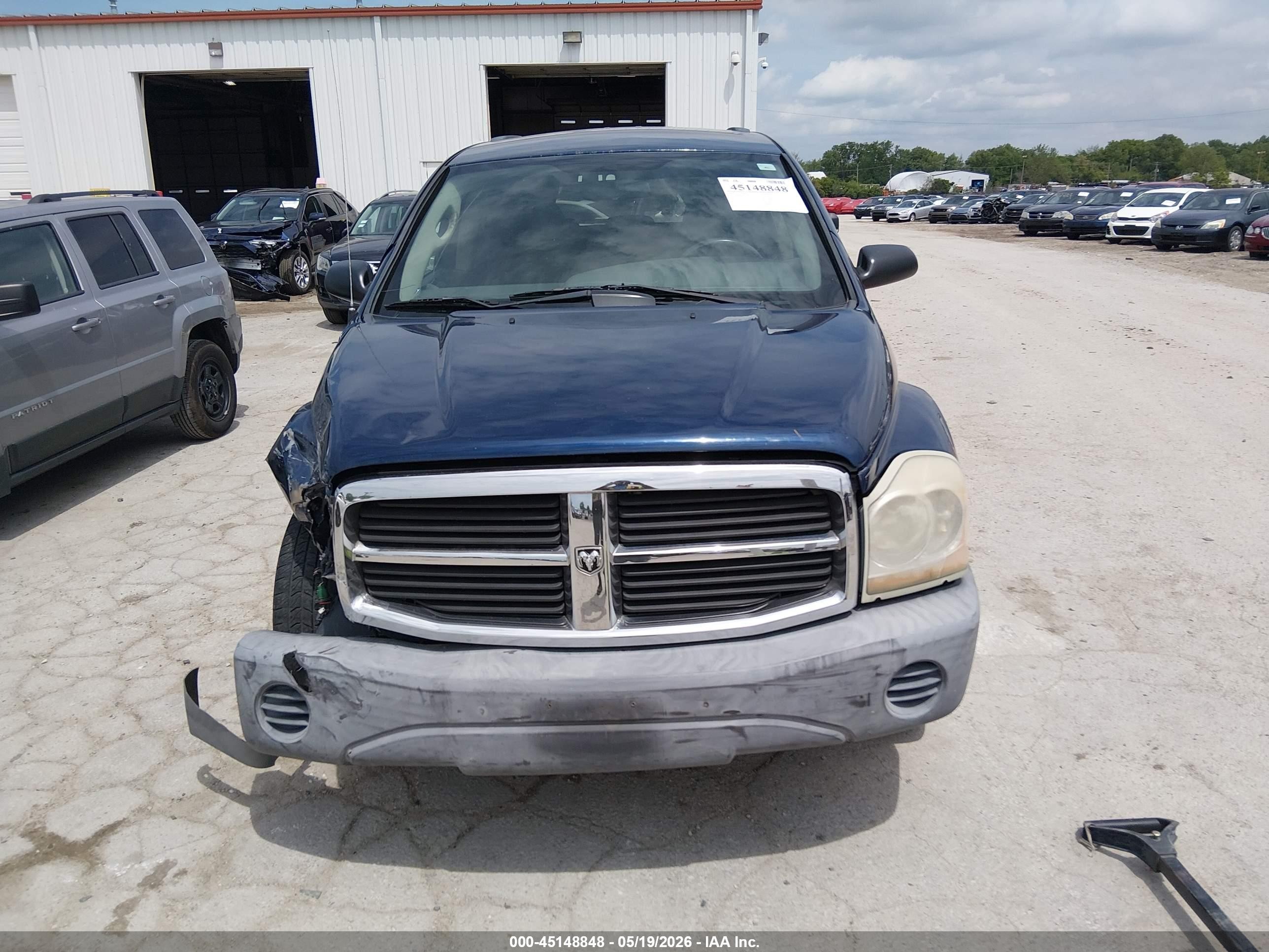2005 Dodge Durango St Blue vin: 1D4HD38KX5F527811