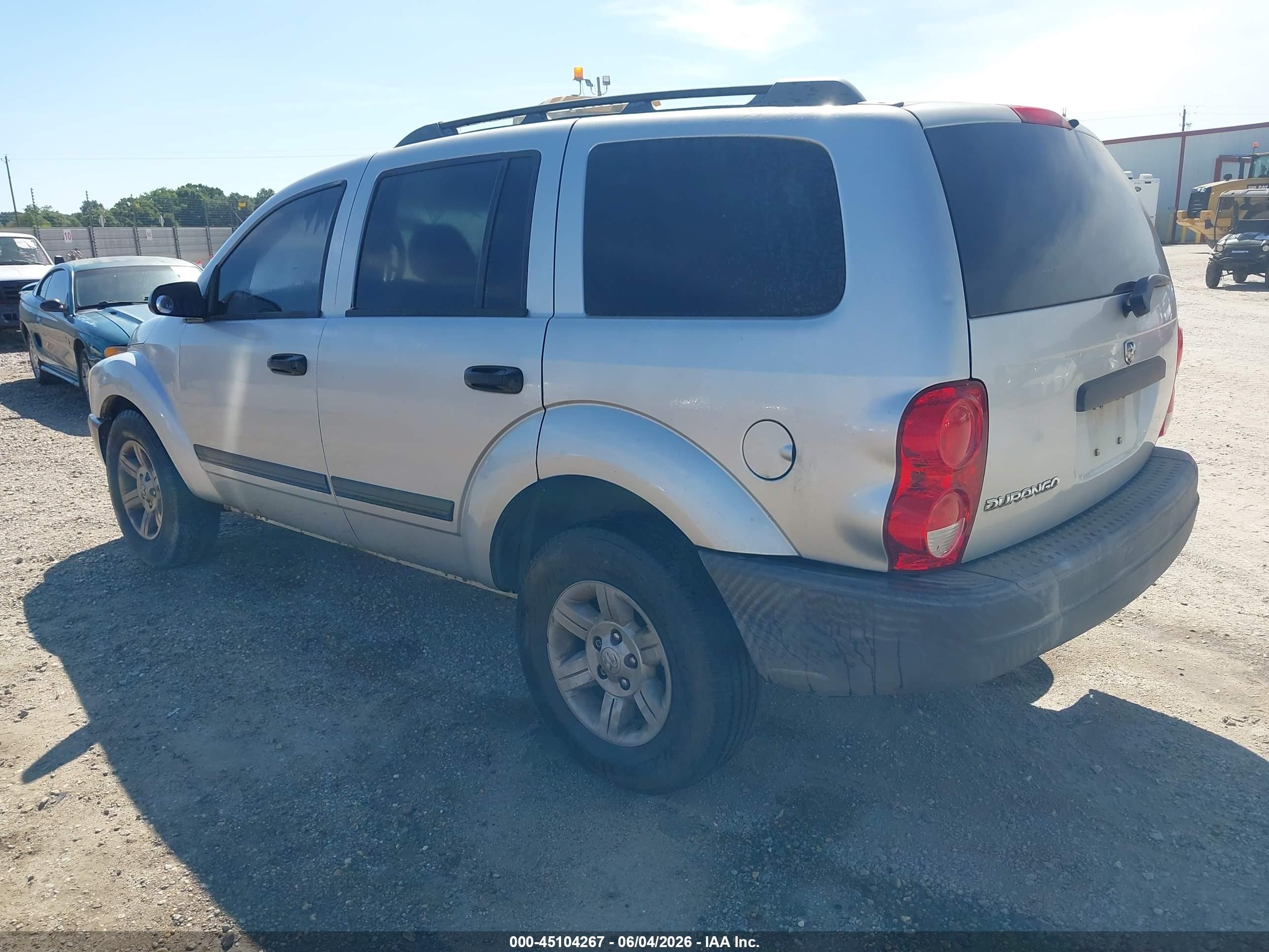 2005 Dodge Durango St Silver vin: 1D4HD38N15F593058
