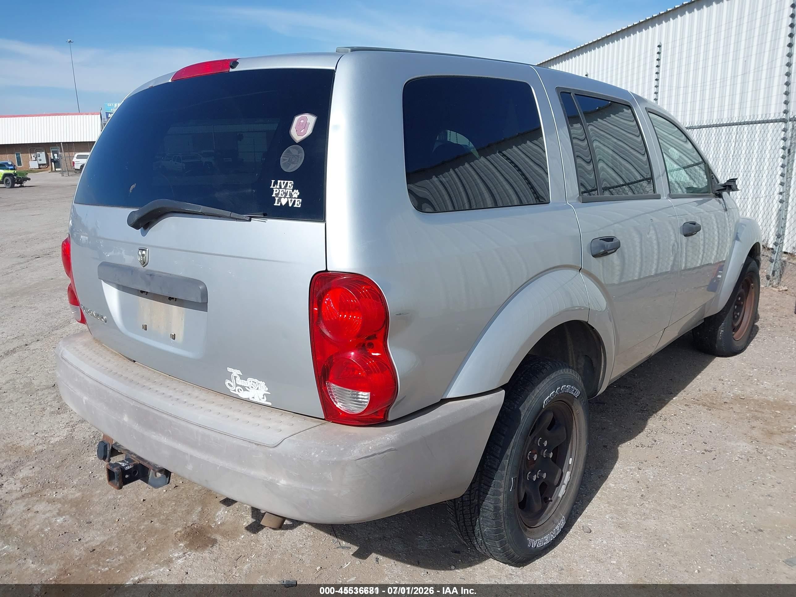 2004 Dodge Durango St Серебряный vin: 1D4HD38N34F194294
