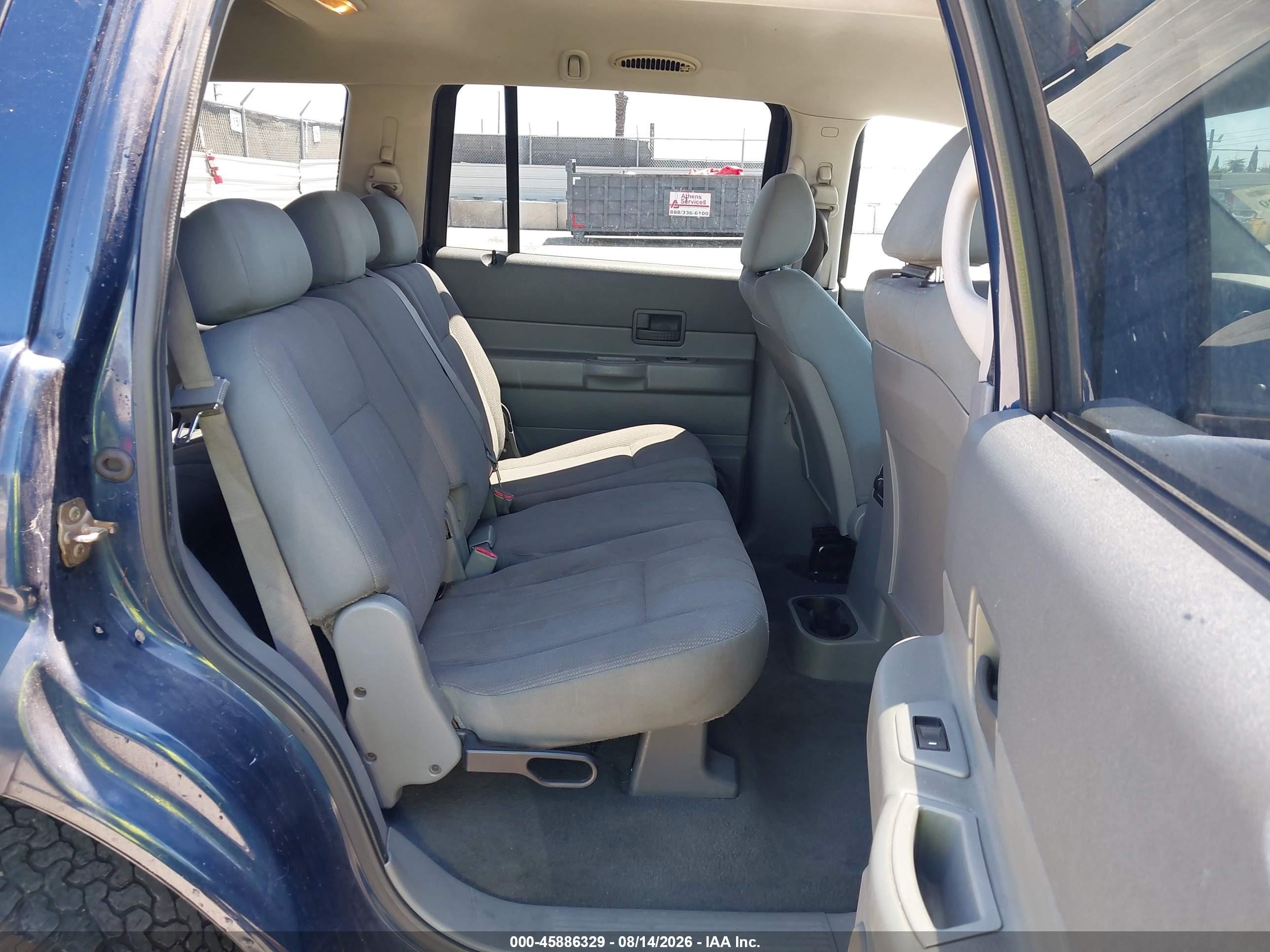 2006 Dodge Durango Sxt Blue vin: 1D4HD38N46F174638