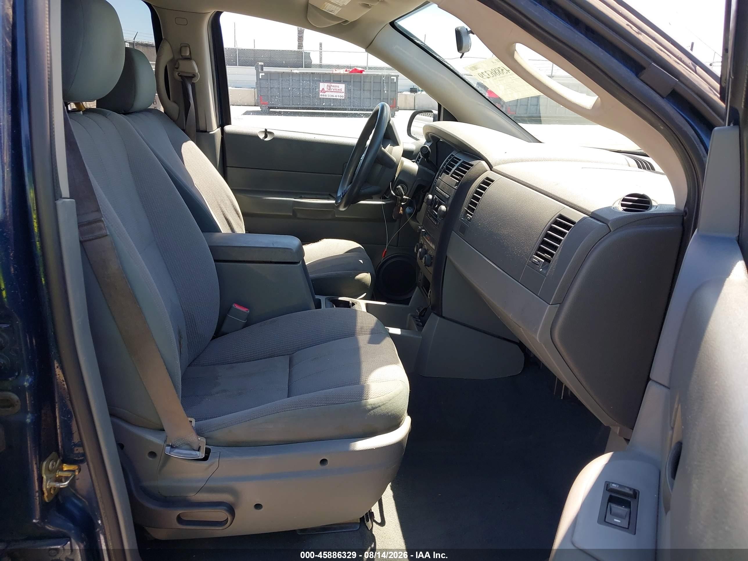 2006 Dodge Durango Sxt Blue vin: 1D4HD38N46F174638