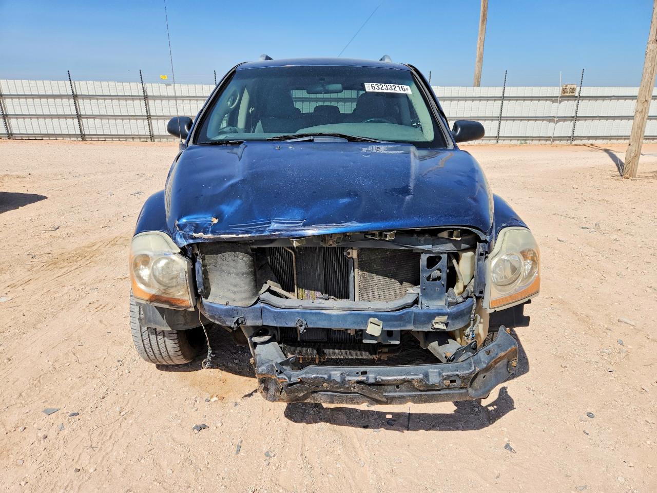 2004 Dodge Durango St Blue vin: 1D4HD38N54F228476