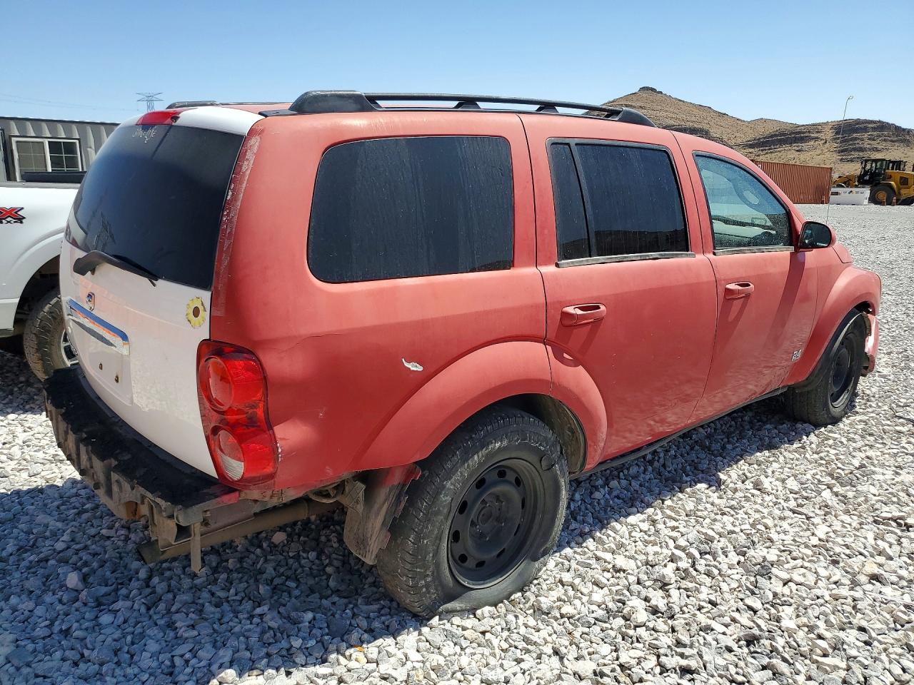 2006 Dodge Durango Red vin: 1D4HD38N76F115003