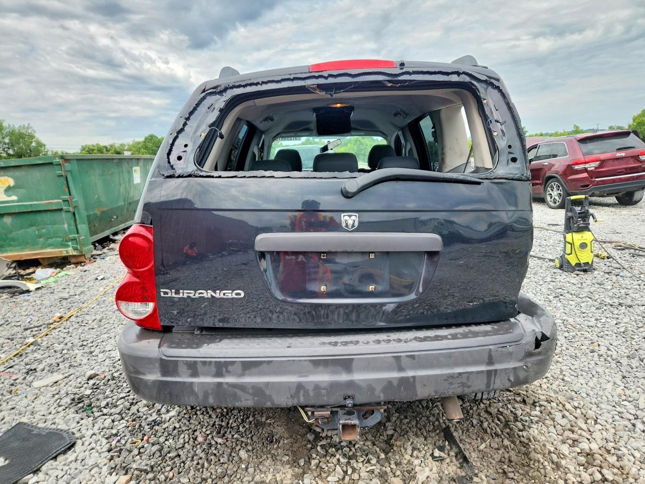 2006 Dodge Durango Sxt Black vin: 1D4HD38N96F175347