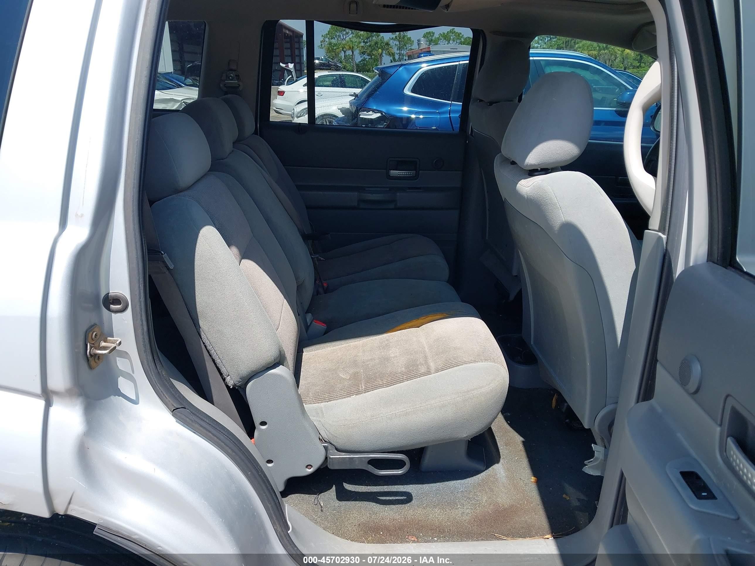 2006 Dodge Durango Slt Silver vin: 1D4HD48276F127860