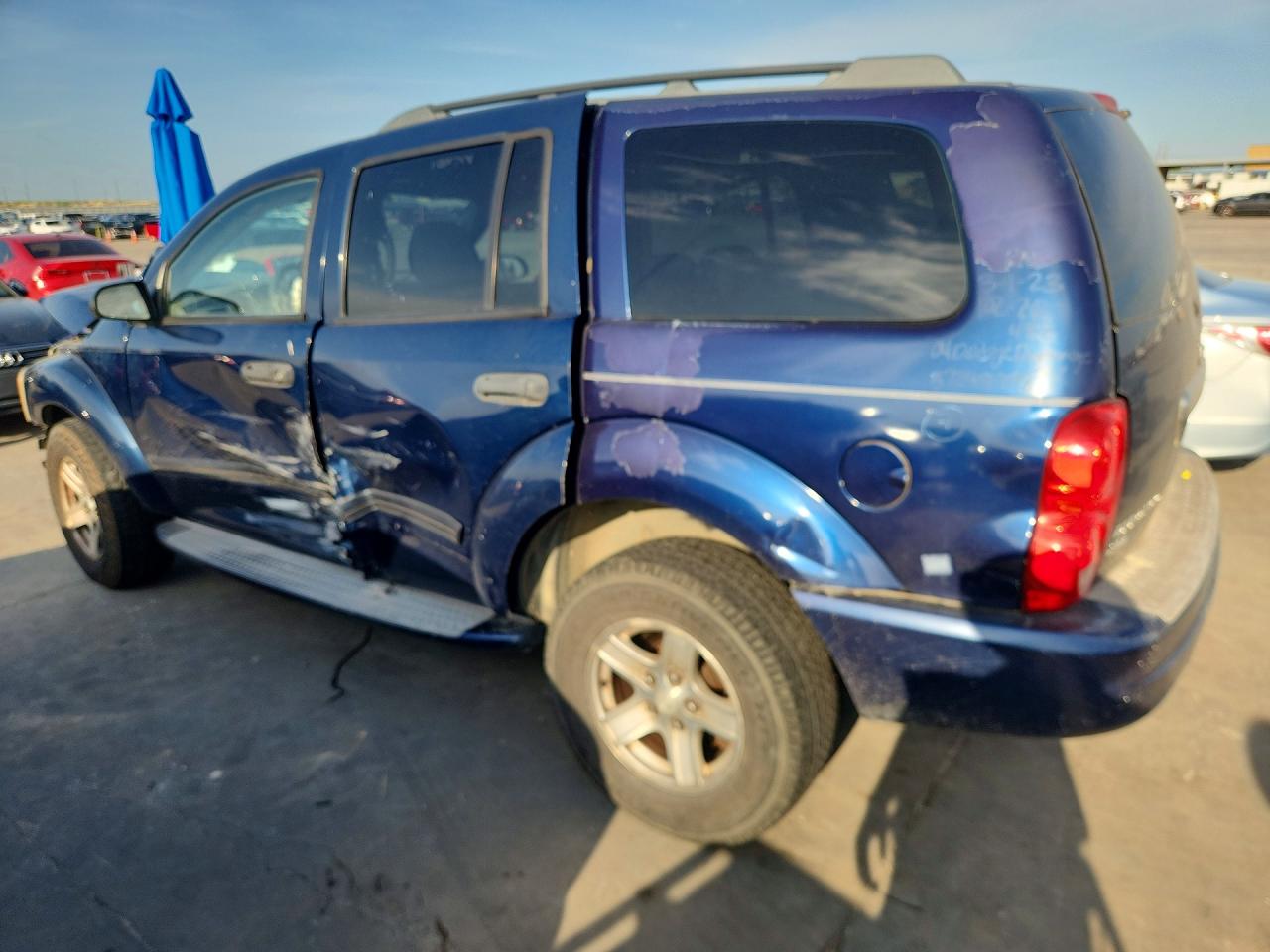 2004 Dodge Durango Slt Blue vin: 1D4HD48D04F111837