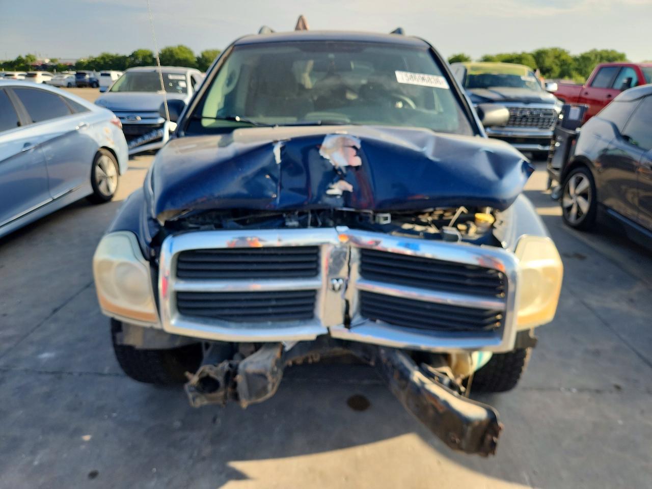 2004 Dodge Durango Slt Blue vin: 1D4HD48D04F111837